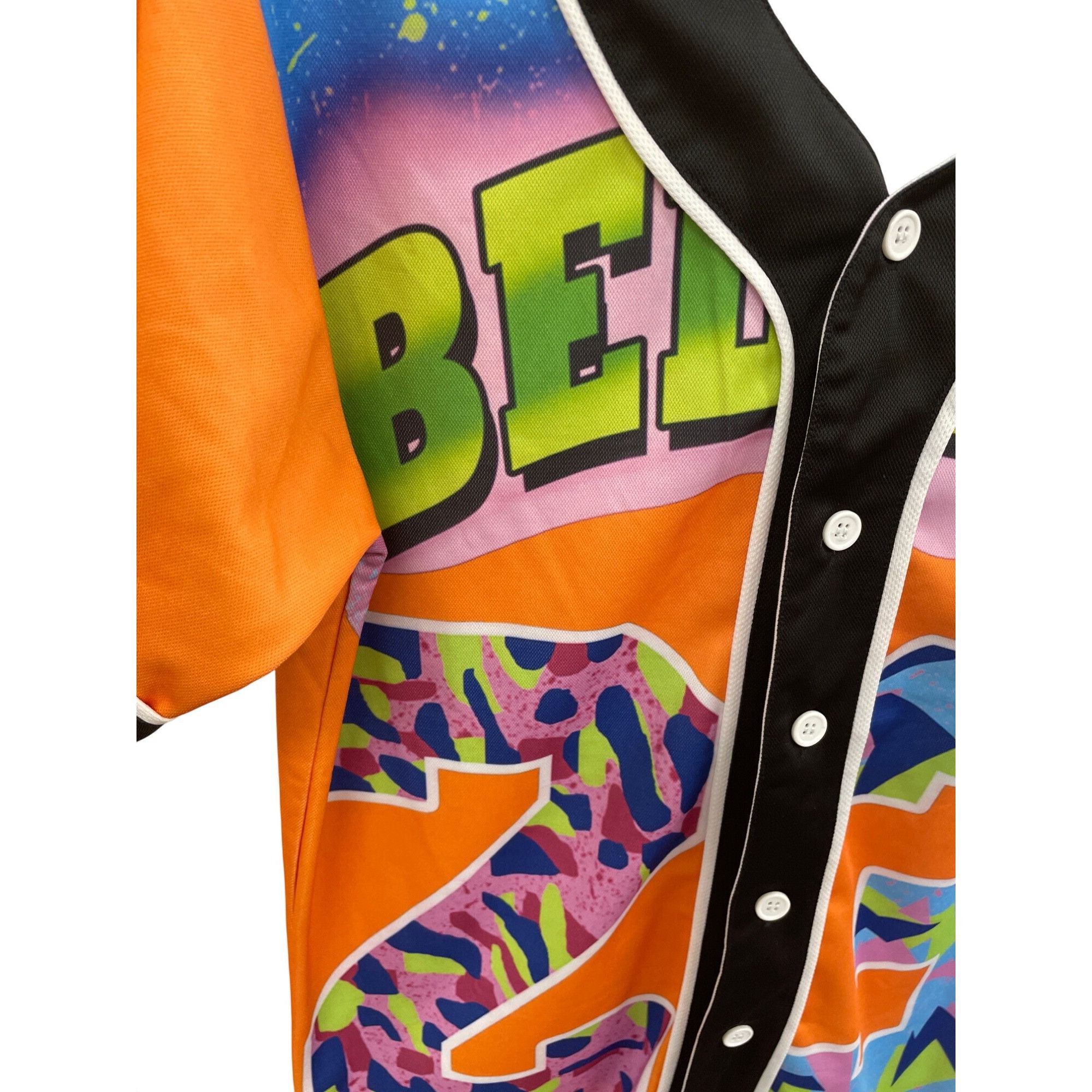 Other Hop Fashion Bel-Air 23 womans orange green Jersey Size M S Size M / US 6-8 / IT 42-44 - 8 Thumbnail