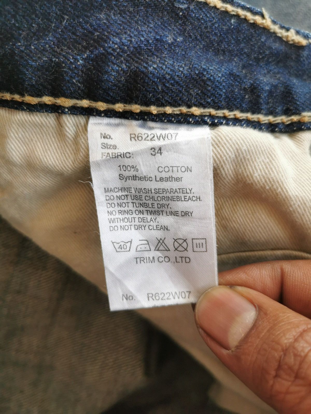 Japanese Brand Japanese Distressed Flared Clawmark Lookalike Tornado Mart Size US 32 / EU 48 - 7 Thumbnail