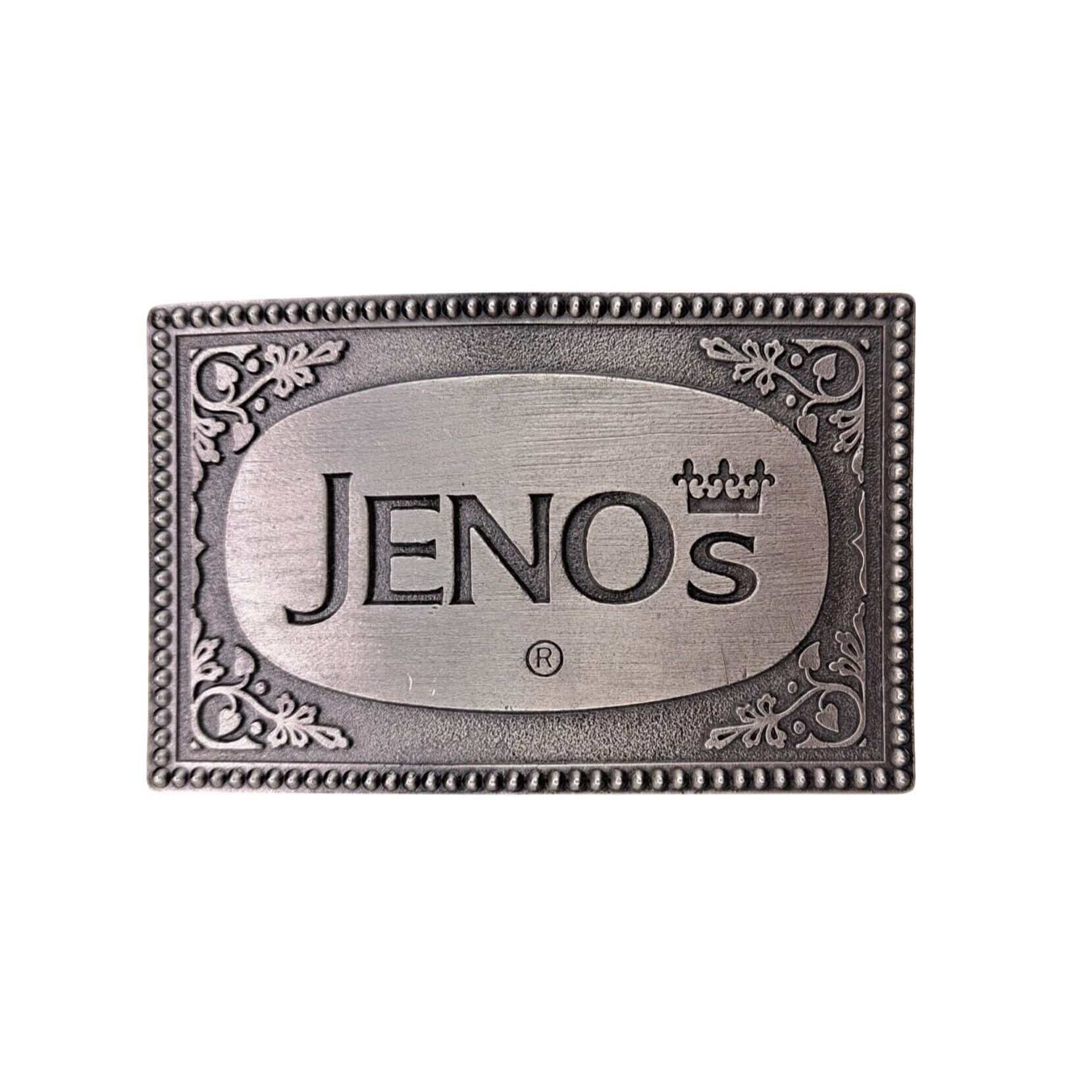 Vintage Vintage Jeno's Pizza Metal Belt Buckle Snack Food Chicago Size ONE SIZE - 1 Thumbnail