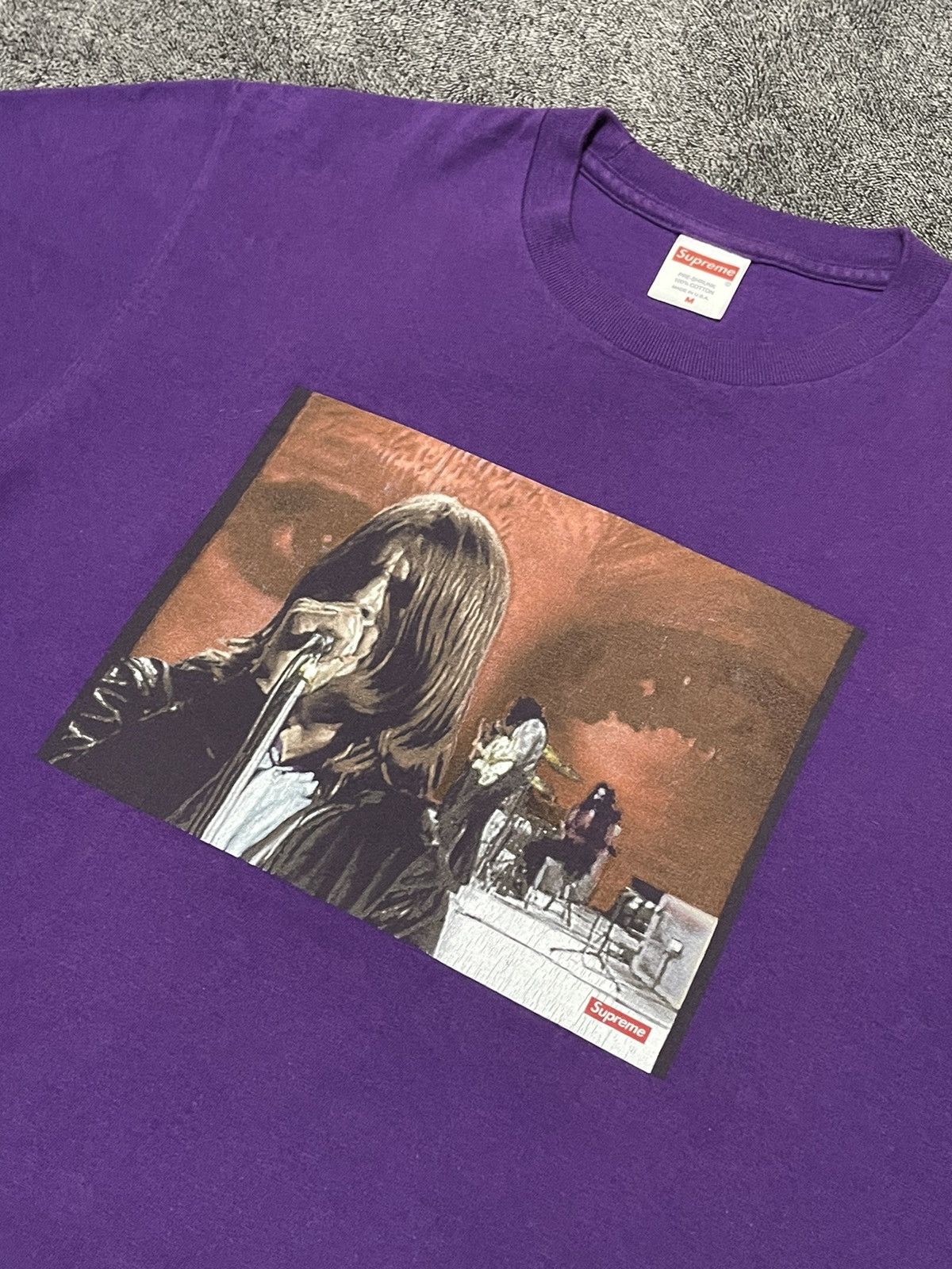 SS16 Supreme Black Sabbath Paranoid Tee