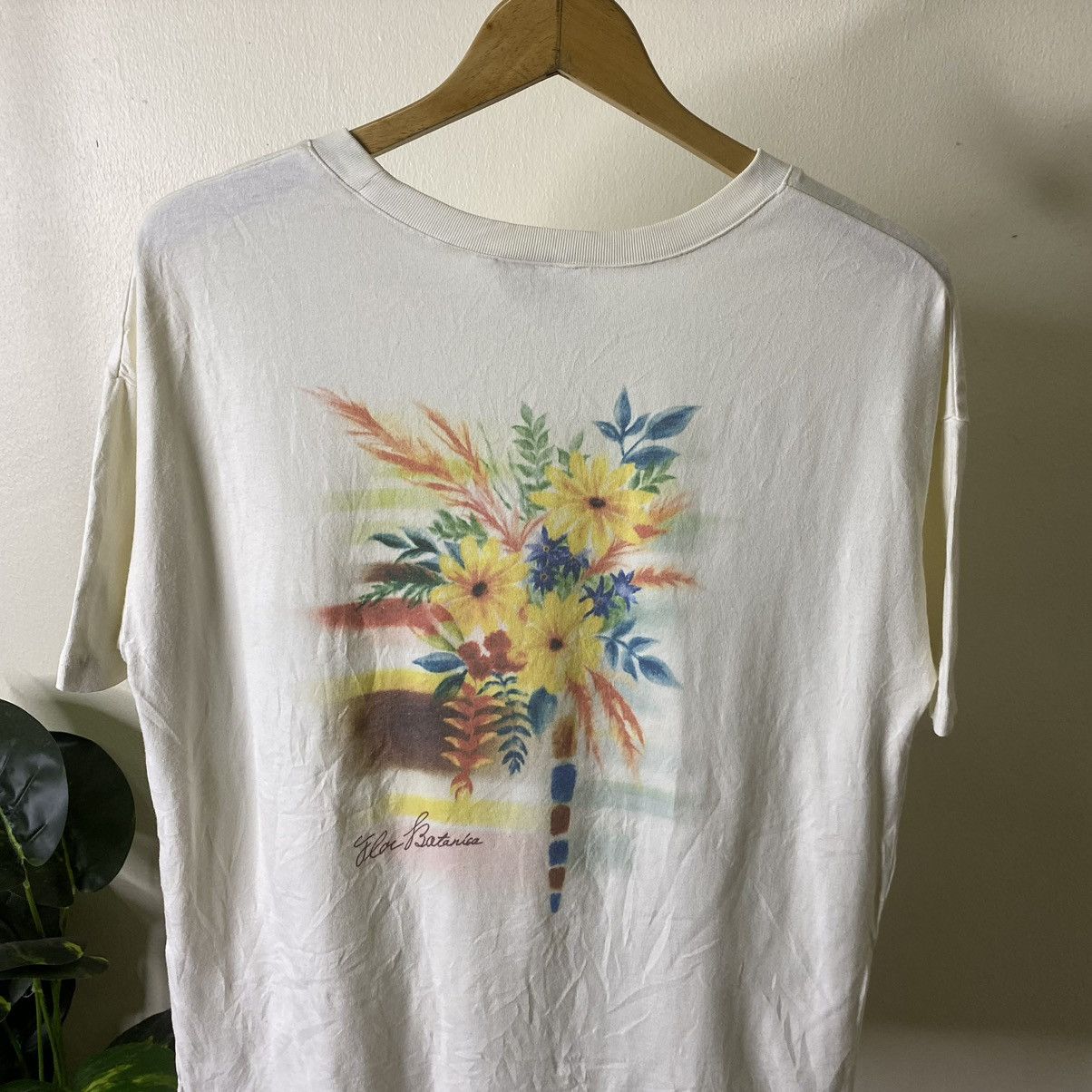 Japanese Brand Titicaca Flor Botanica Nice Backhit Tee Size US M / EU 48-50 / 2 - 2 Thumbnail