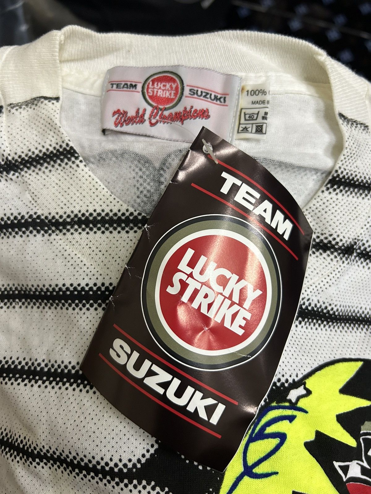 Other Vintage 90s Team Lucky Strike Suzuki World Champions AOP Size US M / EU 48-50 / 2 - 6 Thumbnail