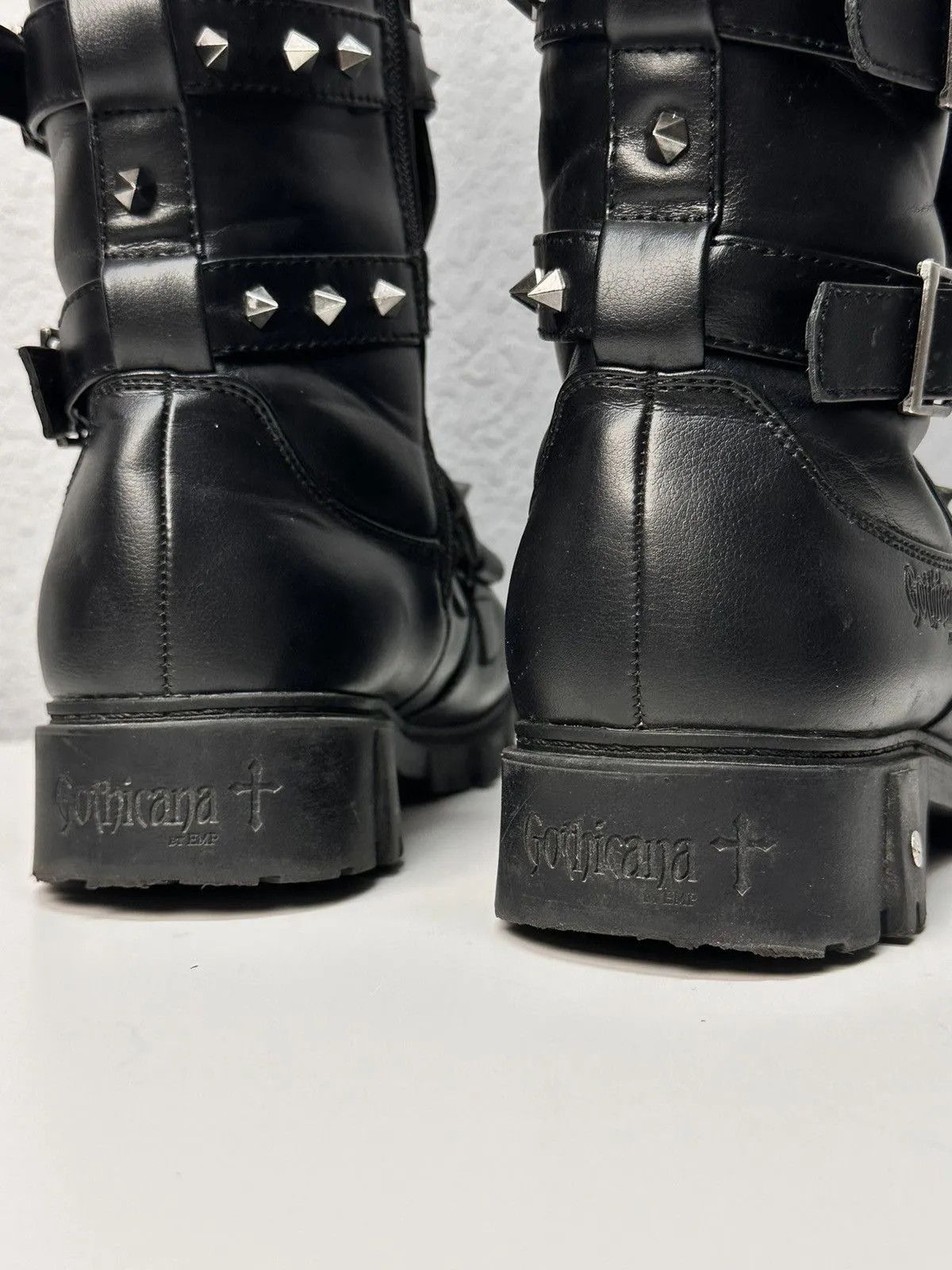 Vintage Vintage Leather boots Gothicana Gothic Style Avantgrade Size US 9 / IT 39 - 8 Thumbnail