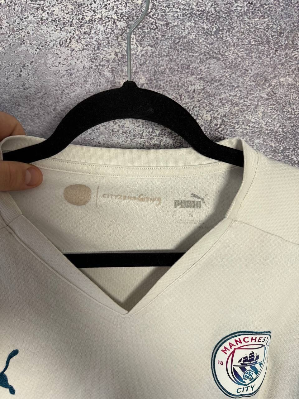 Puma × Vintage Manchester City 2021/22 Away Puma Soccer Jersey Size US XL / EU 56 / 4 - 11 Thumbnail