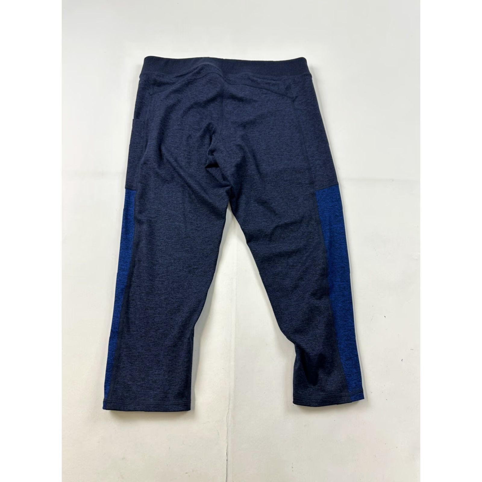 Champion VINTAGE Champion Leggings Women’s L Blue Cropped Size 36" / US 14 / IT 50 - 2 Thumbnail