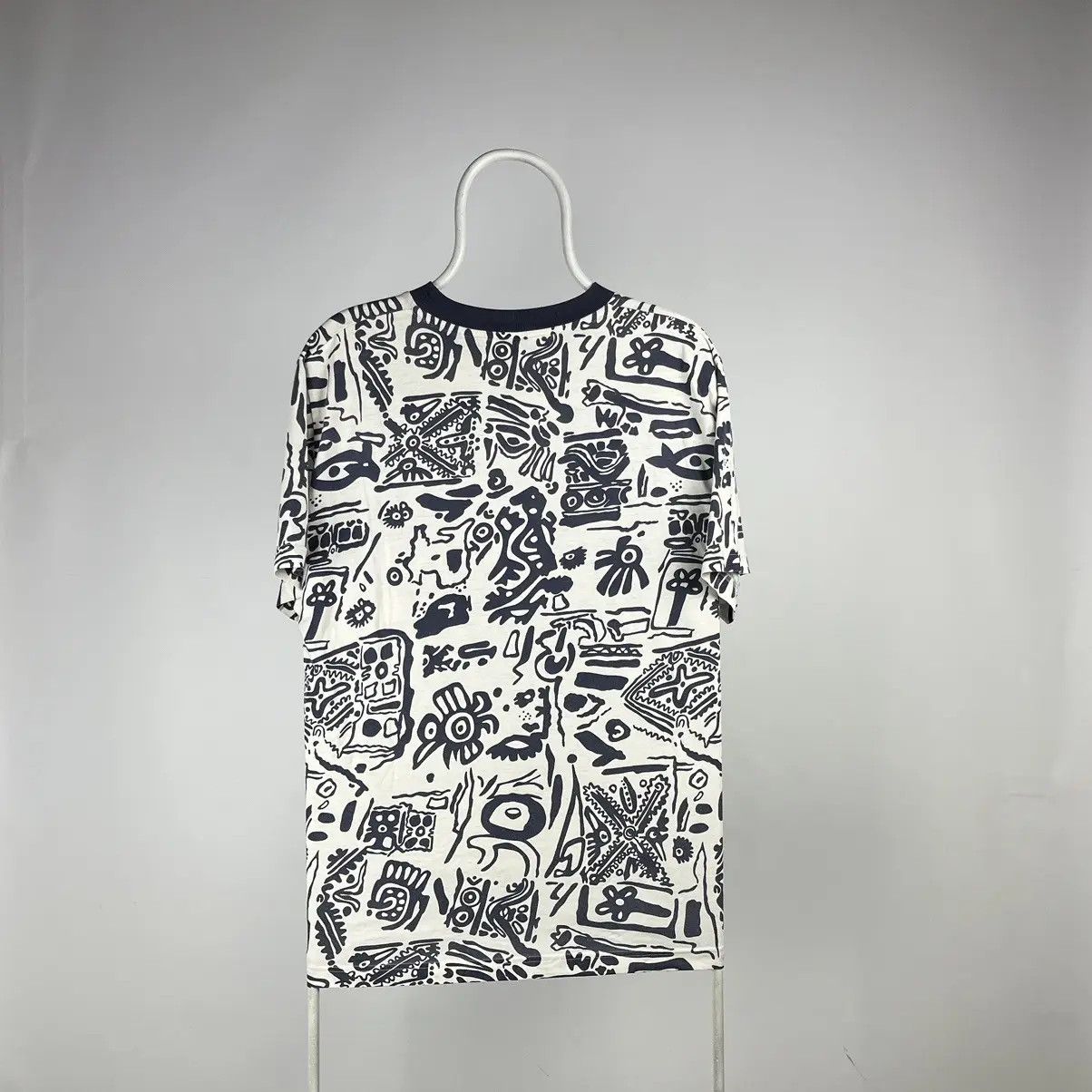 Vintage Vintage T-shirt crazy tee multi logo size Large Size US L / EU 52-54 / 3 - 2 Thumbnail