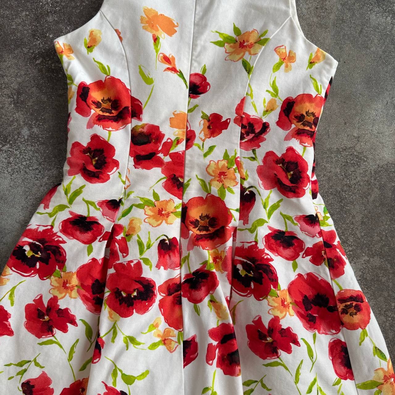 RRL Ralph Lauren × Ralph Lauren × Vintage Lauren Ralph Lauren Vintage Amazing Floral Dress Size S / US 4 / IT 40 - 9 Thumbnail