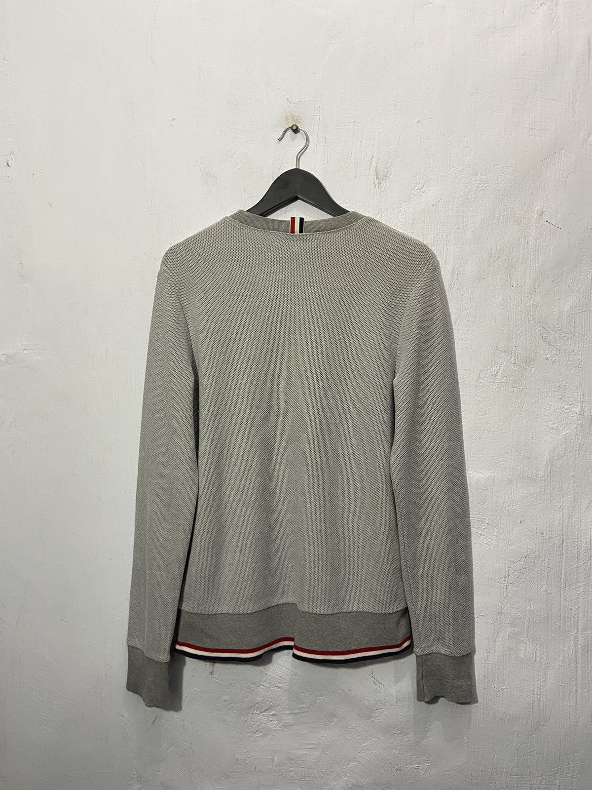 Thom Browne Thom Browne Felpe Grey Sweatshirt Size US M / EU 48-50 / 2 - 14 Thumbnail