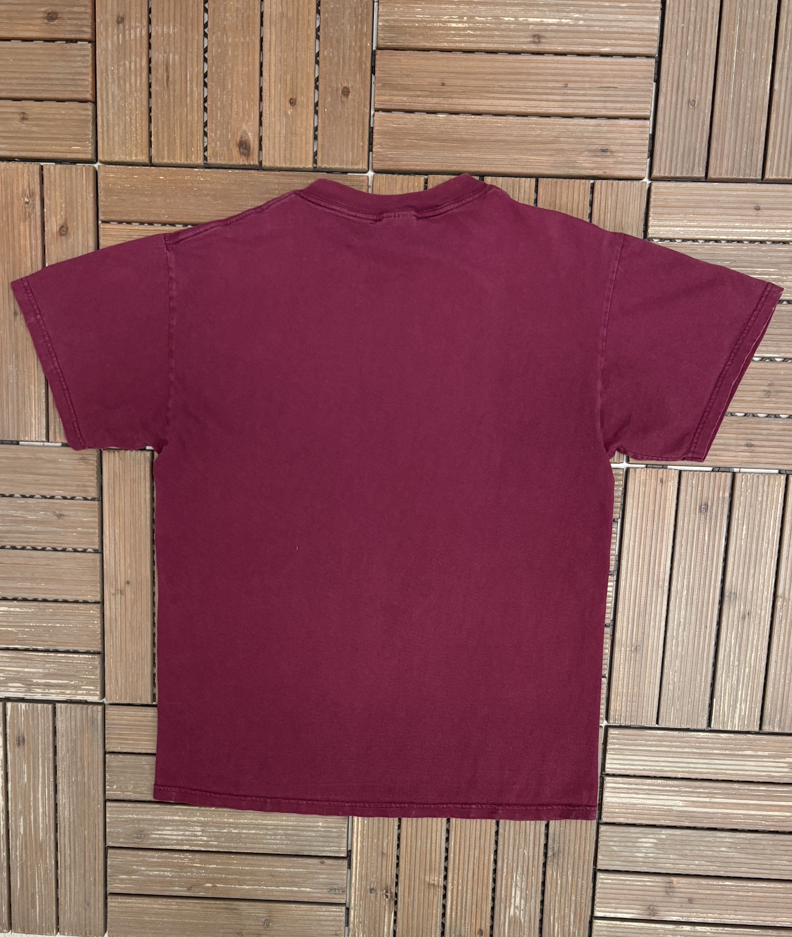 Vintage Whole In One Colossians 2:10 Vintage Red T-Shirt Tee Size US L / EU 52-54 / 3 - 4 Thumbnail