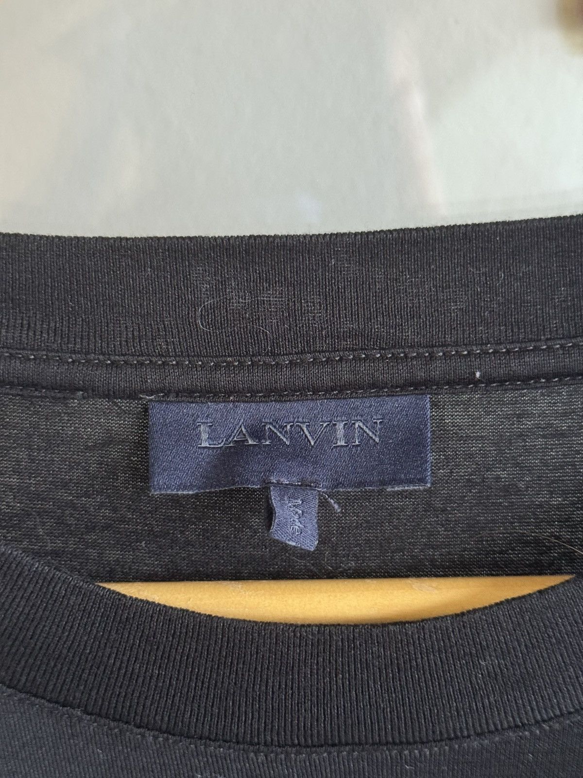 Lanvin Rare Lancin multi logo tee Size US L / EU 52-54 / 3 - 13 Thumbnail