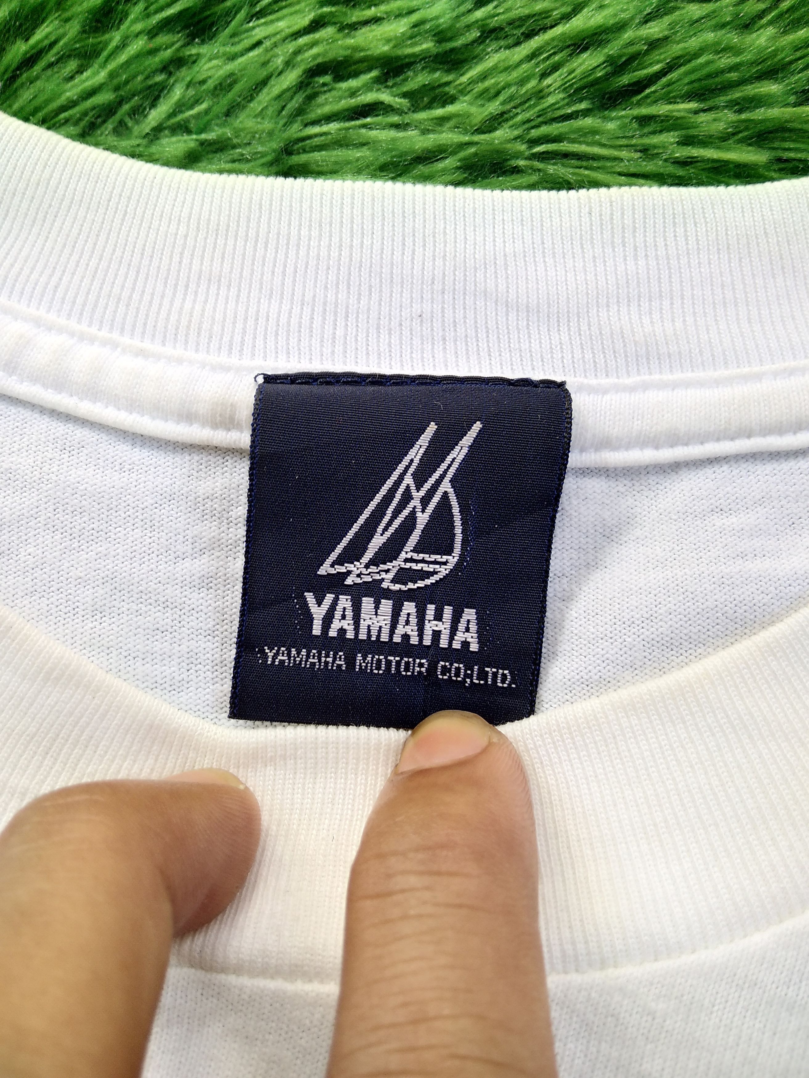 Vintage × Yamaha VTG 90s Distressed Yamaha Bass Fishing T shirt Size US L / EU 52-54 / 3 - 7 Thumbnail