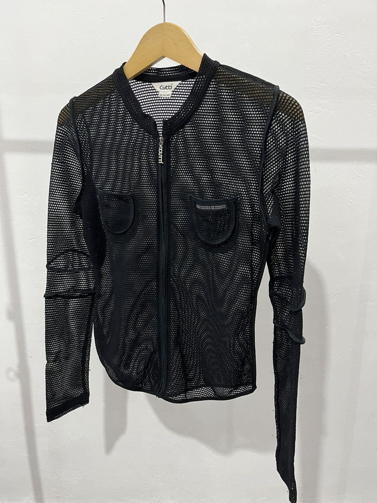 Yasuyuki Ishii Cutti mesh biker jacket TSONG Size US S / EU 44-46 / 1 - 1 Thumbnail