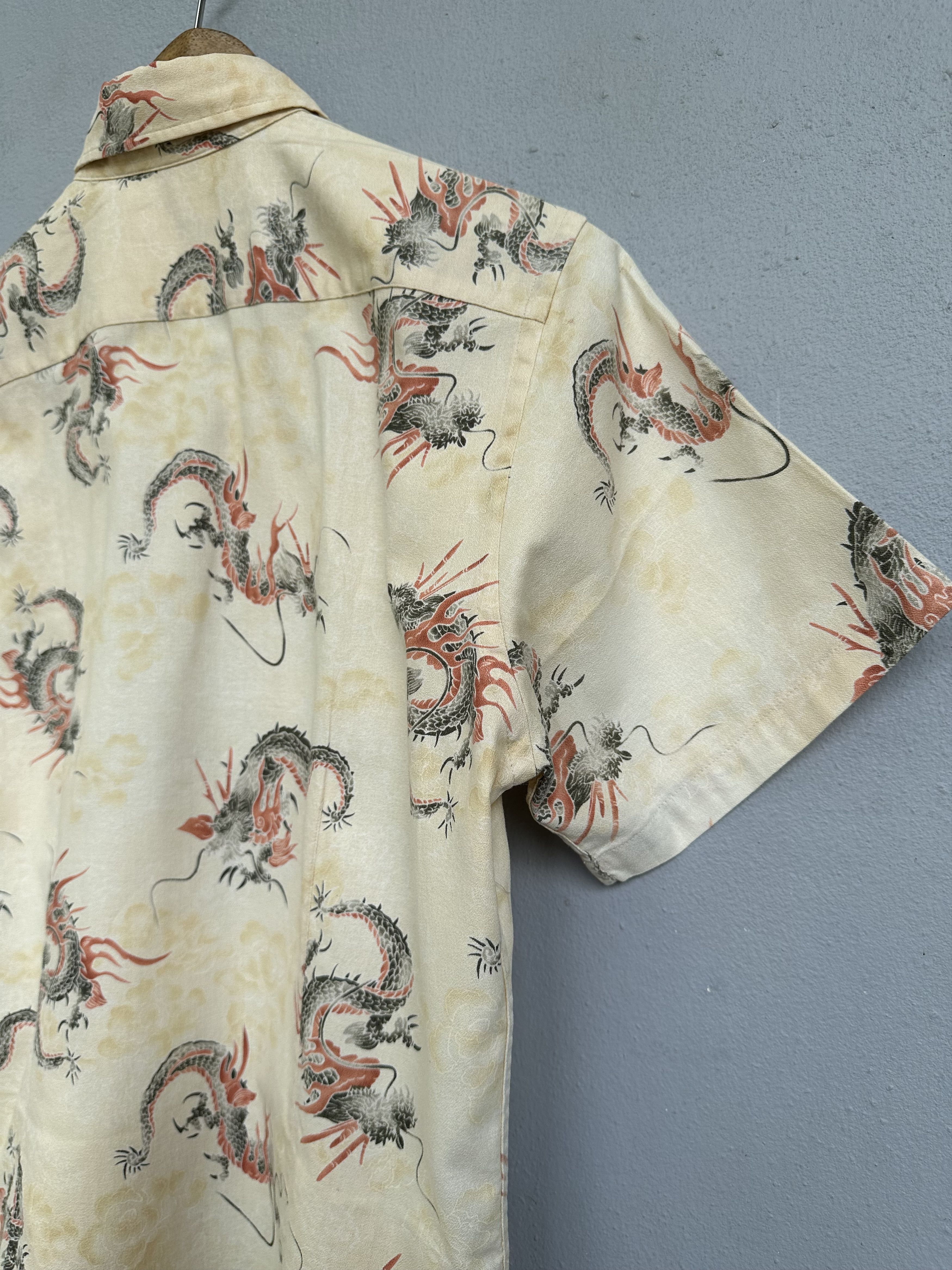 Beauty Beast Rare!! Dragon Plaid Shadow 291295 Specially Selected Printed Size US M / EU 48-50 / 2 - 16 Thumbnail