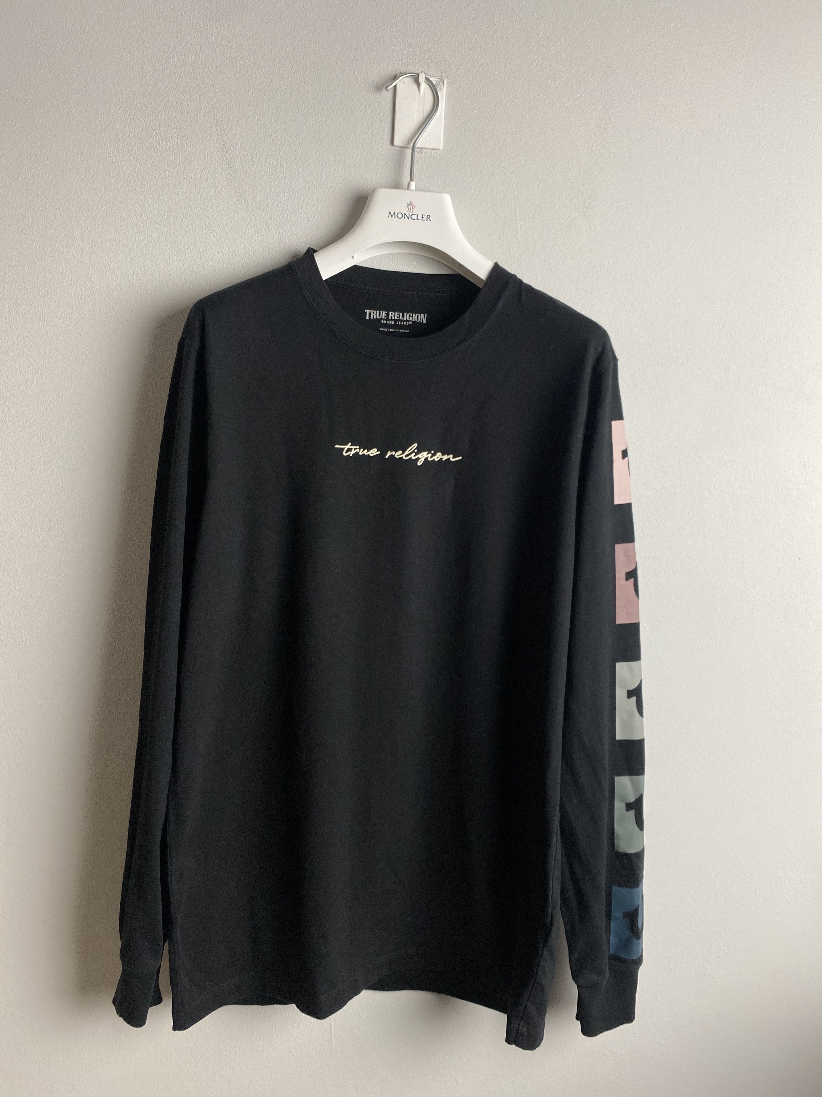 True Religion True Religion scrip box sleeve logo t-shirt tee Size US S / EU 44-46 / 1 - 1 Thumbnail