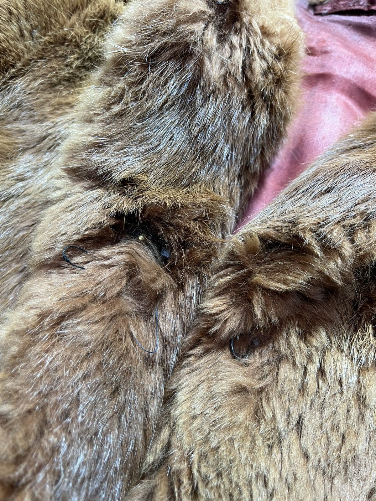Japanese Brand Vtg Yohji Yamamoto If Six Was Nine Style Opium Fur Jacket Size S / US 4 / IT 40 - 3 Thumbnail