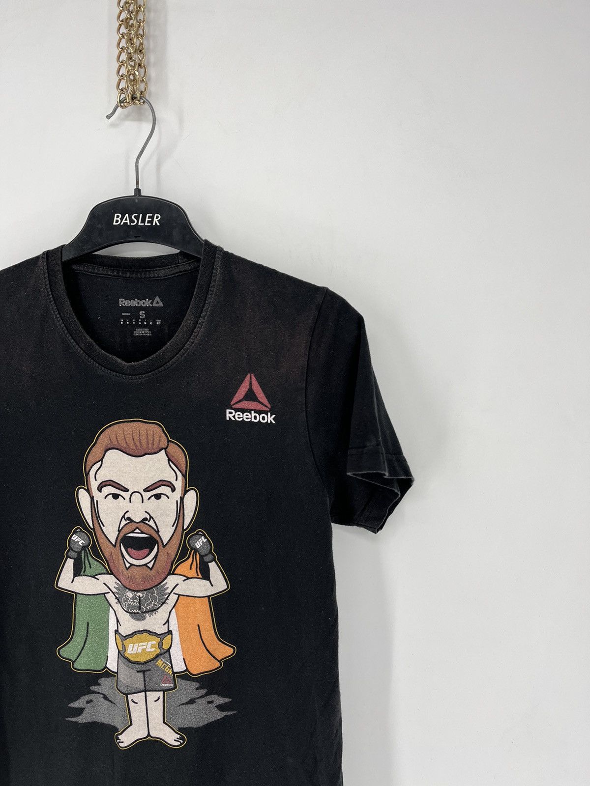 Reebok × Vintage Vintage Y2K Reebok Conor McGregor Streetwear T- Shirt Size US S / EU 44-46 / 1 - 5 Thumbnail