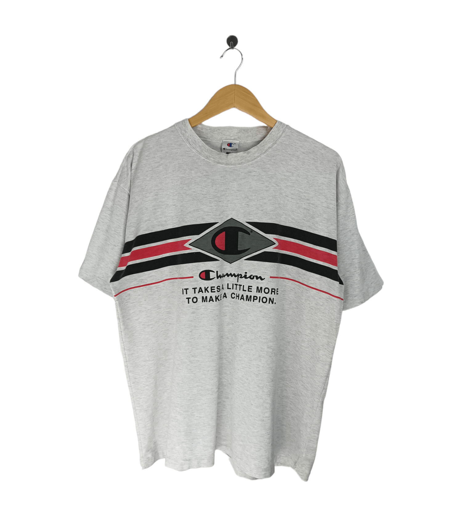 Champion VINTAGE 90'S CHAMPION VERY RARE DESIGN SINGLE STITCH TEE Size US L / EU 52-54 / 3 - 1 Thumbnail