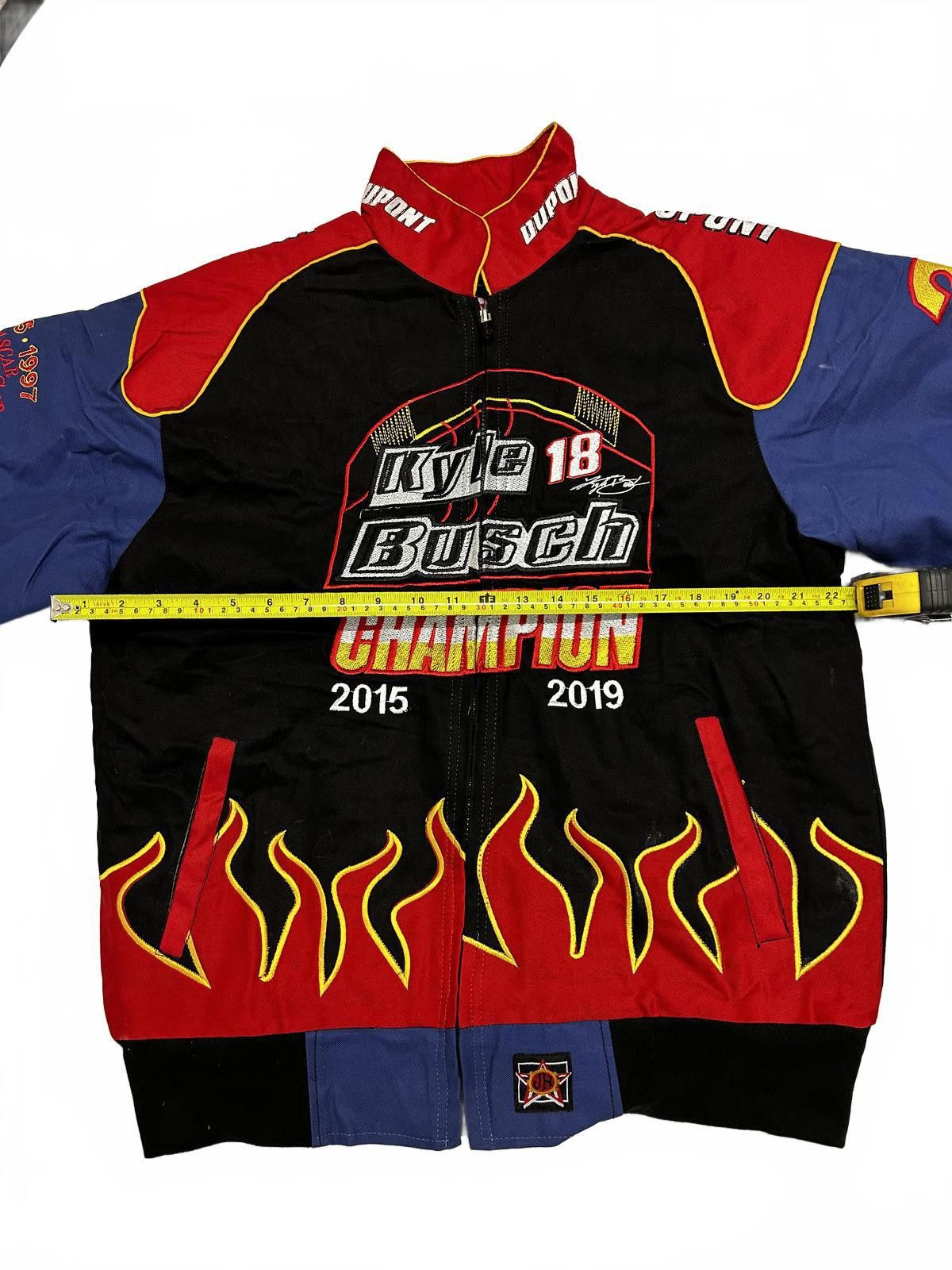 Unknown London Vintage Kyle Busch Champion Racing Jacket Size US L / EU 52-54 / 3 - 6 Thumbnail