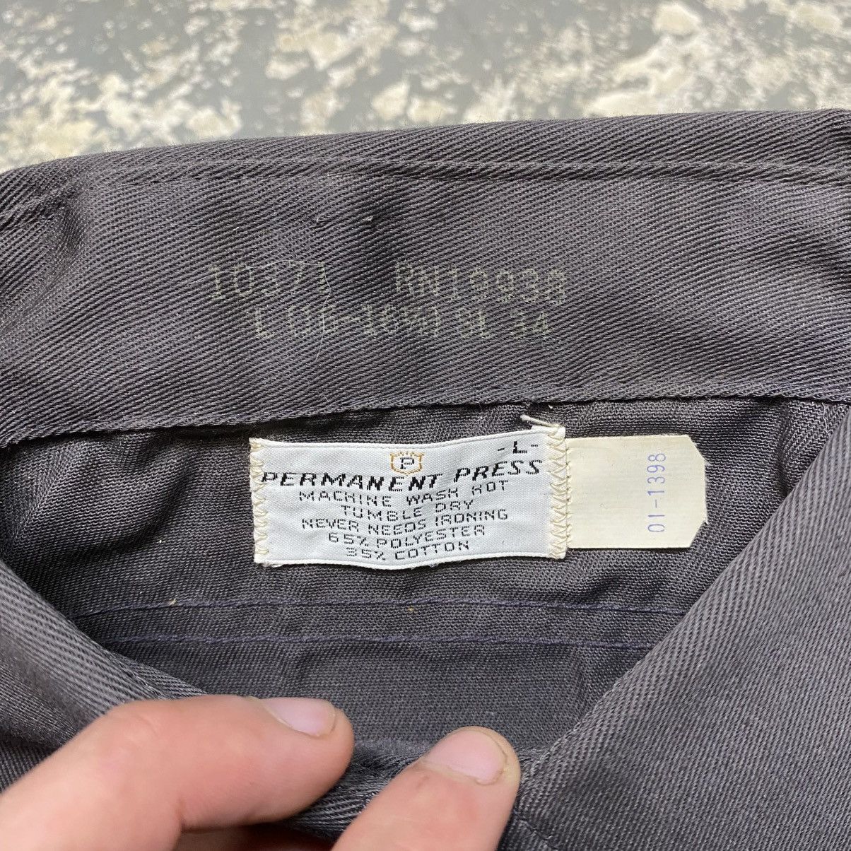Japanese Brand × Vintage Vintage Mr. Leggs Button Down Shirt Permanent Press Gray NWT Size US L / EU 52-54 / 3 - 4 Thumbnail