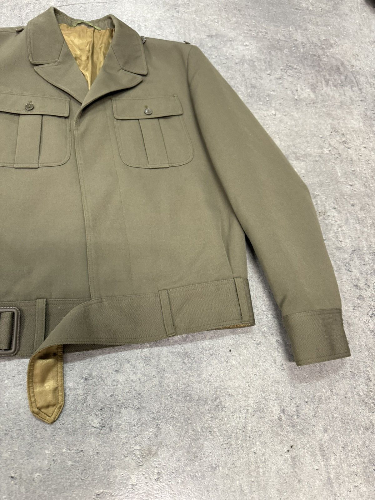 Japanese Brand ᶠᵃⁿᶜʸᵍᵘʸ 90s Military Jacket Wool Blend Boxy Vintage Polizei Size US M / EU 48-50 / 2 - 4 Thumbnail