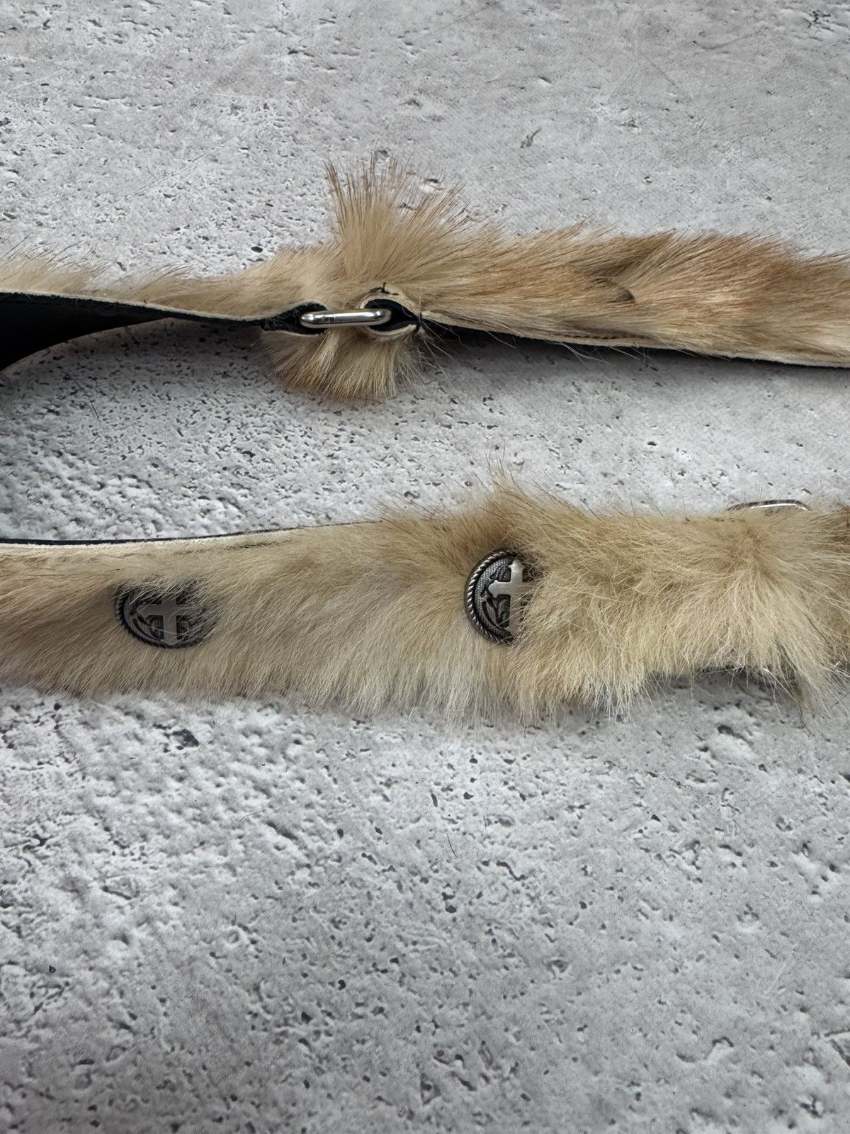 Hysteric Glamour × Japanese Brand SALE💣💣Rick Owens Junya Watanabe Style fur belt Size ONE SIZE - 6 Thumbnail