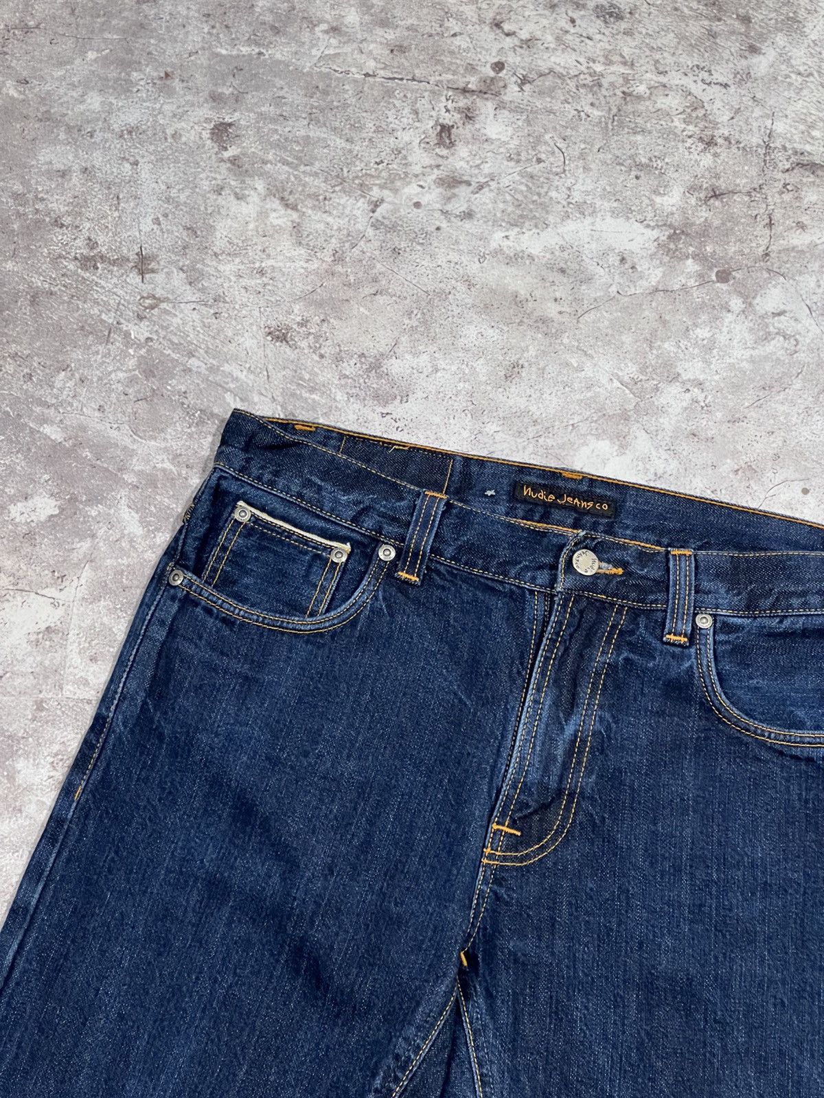 Nudie Jeans Nudie Jeans brute knut selvedge 31/32 Size US 31 - 1 Thumbnail