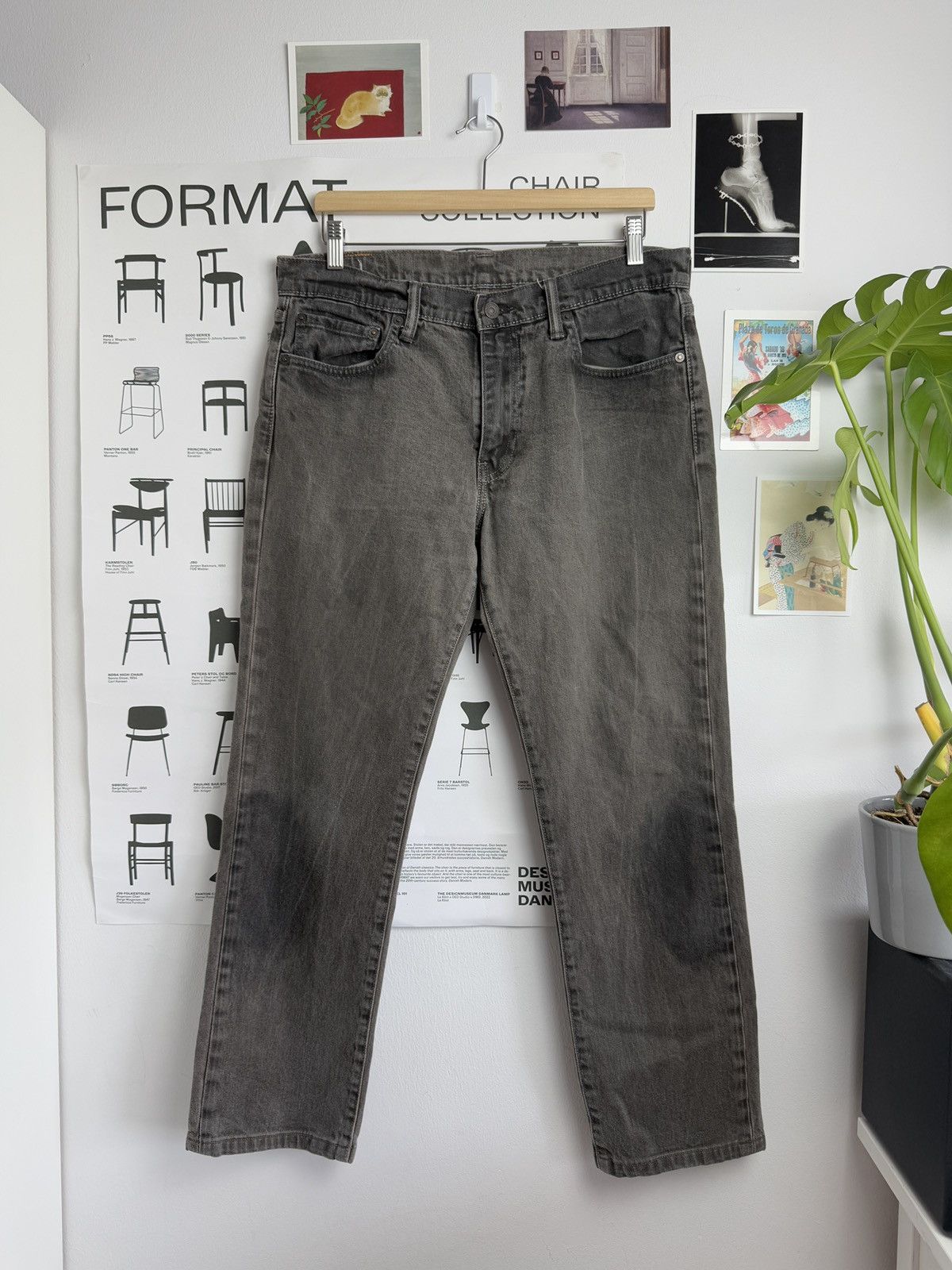 Levi's × Vintage Vintage levi’s 511 grey baggy washed denim pants 33x30 rare Size US 33 - 2 Thumbnail