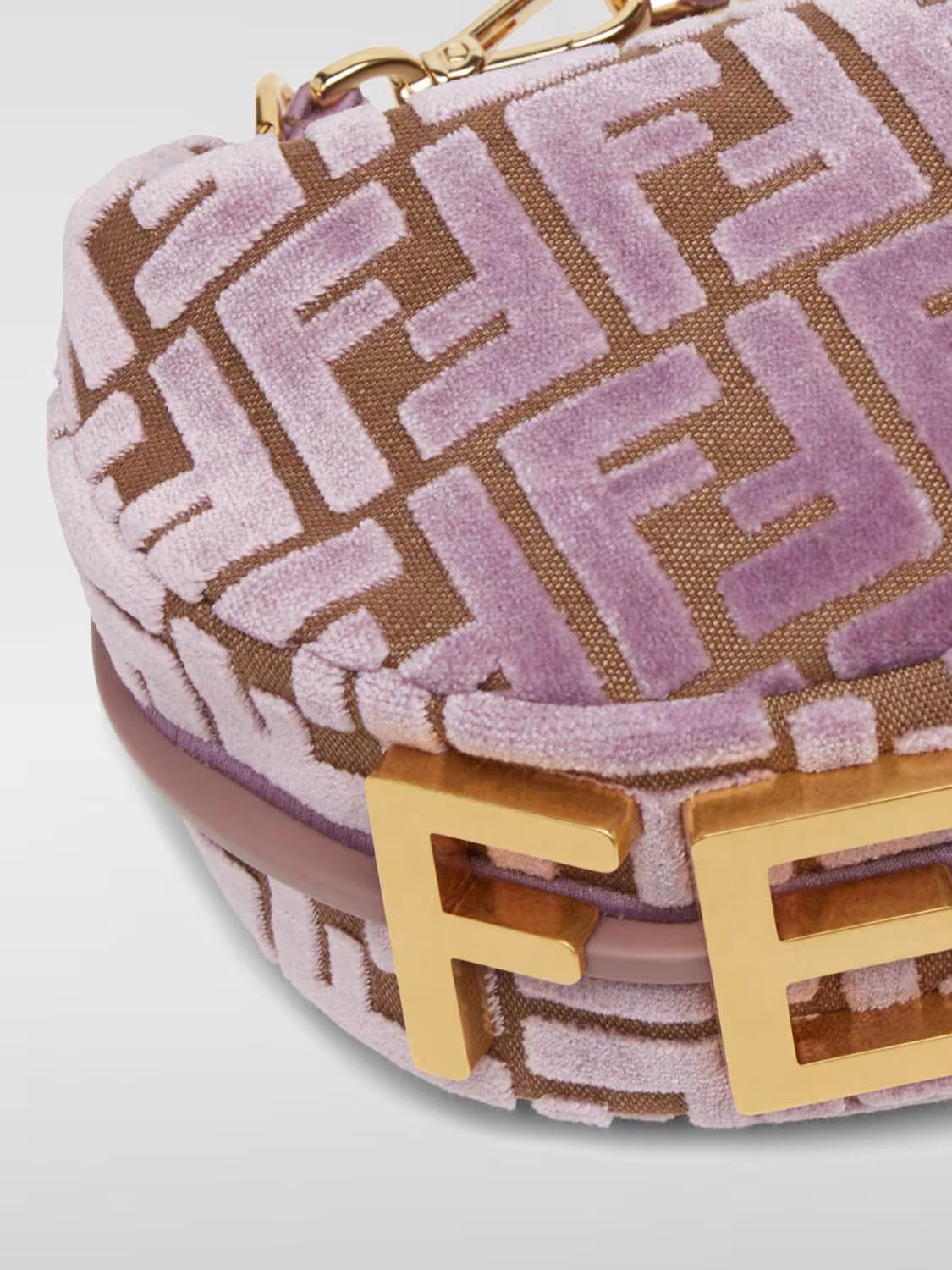 Fendi o1s1wg110326 Size: OS / Fendigraphy Mini Bag in Pink Size ONE SIZE - 3 Thumbnail