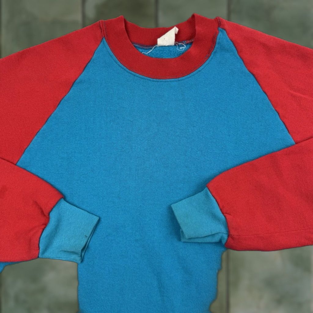 Vintage 1950s 50s two tone thermal hoodie | Grailed
