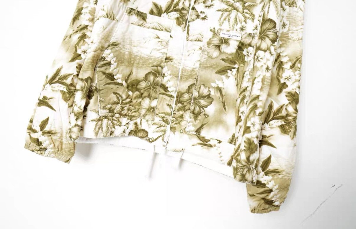 Engineered Garments Engineered Garments Floral Cropped Hooded Cardigan Size US S / EU 44-46 / 1 - 4 Thumbnail