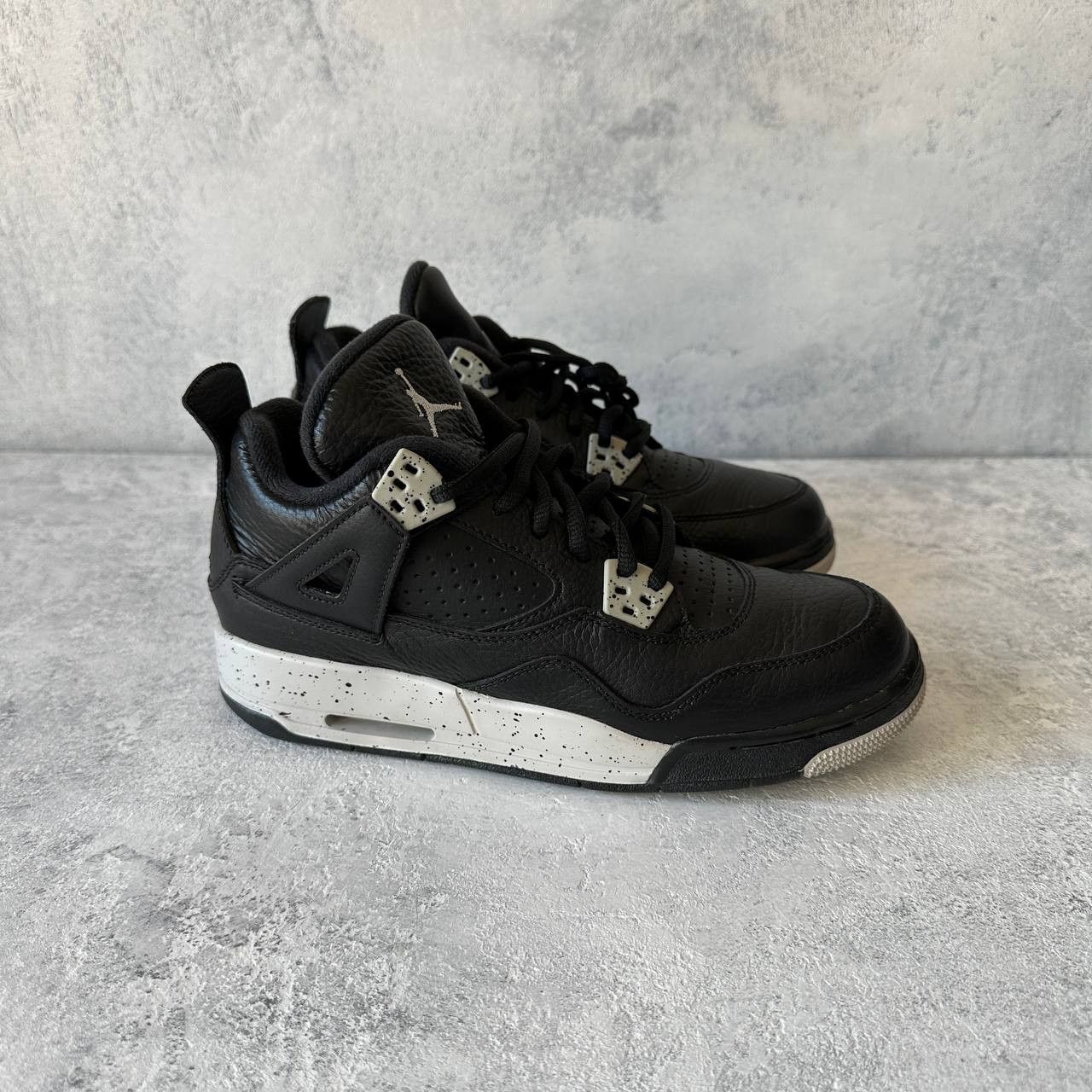 Jordan Brand Nike Air Jordan 4 Retro Oreo Size EU 38.5 408452-003 Size US 6 / IT 36 - 2 Thumbnail