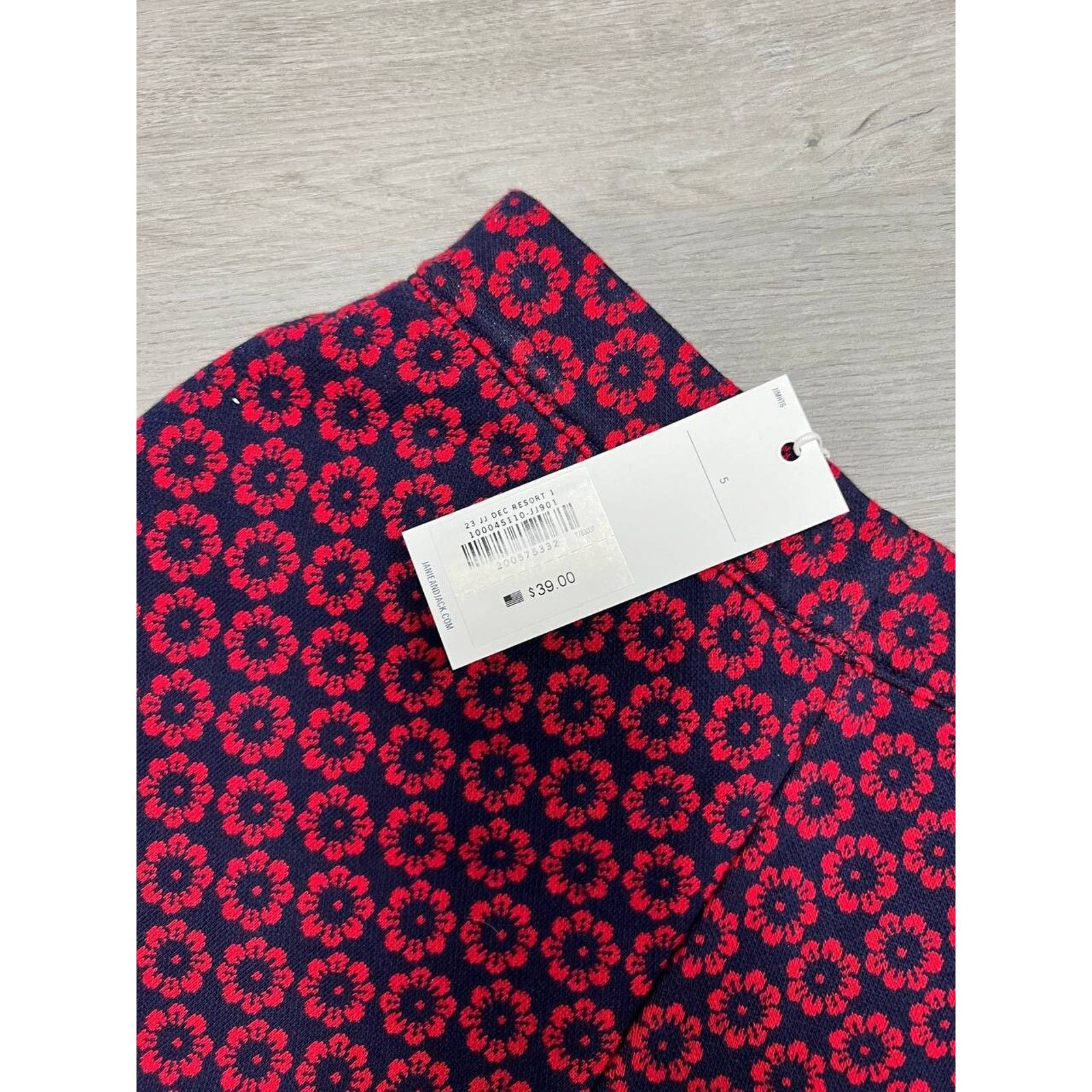 Jac + Jack JANIE AND JACK SHORT Very Cherry Red Size 5 A000425 Size 23" - 5 Thumbnail