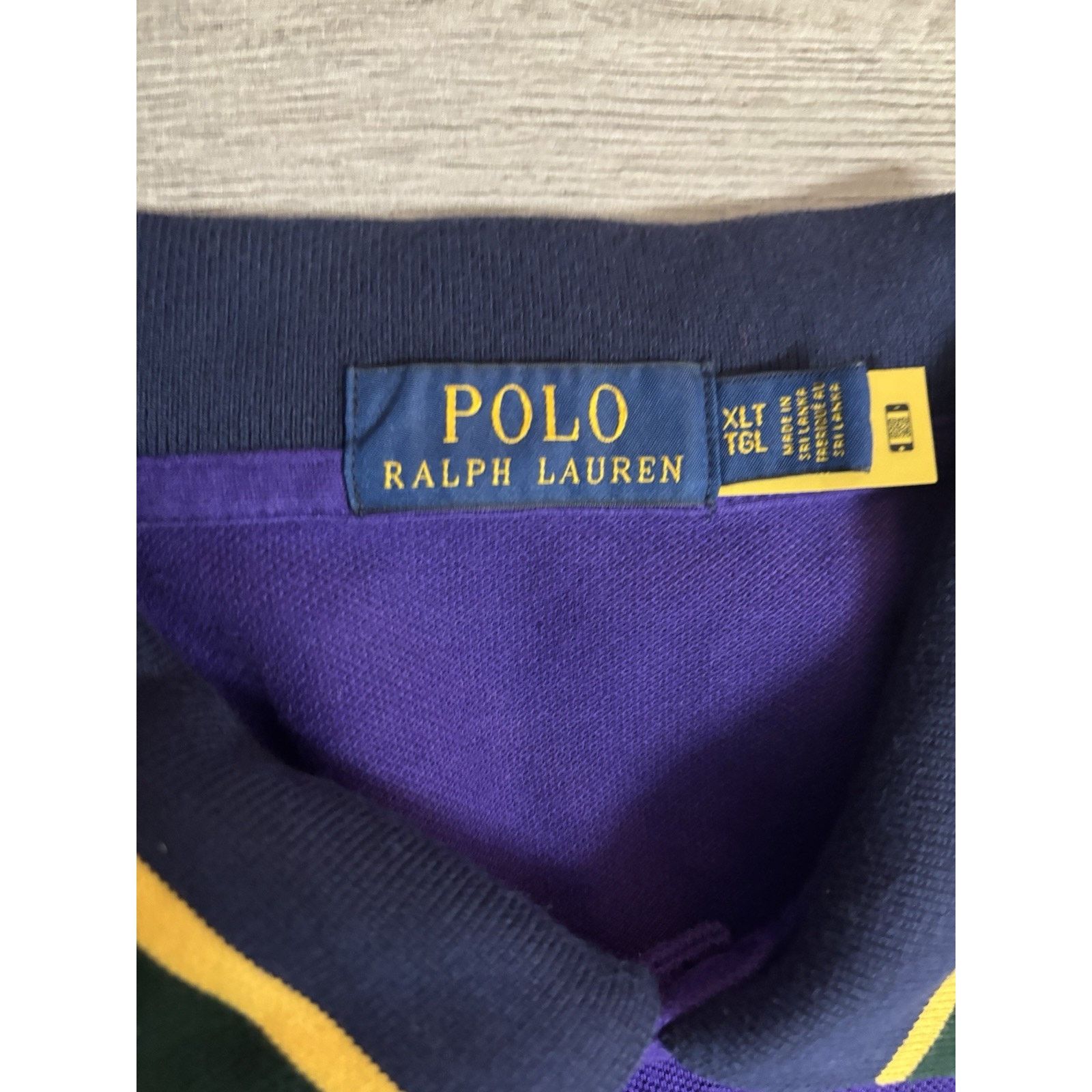 Ralph Lauren Polo Ralph Lauren Crest Big Pony Polo XLT Rugby Chief Keef Size US XL / EU 56 / 4 - 5 Thumbnail