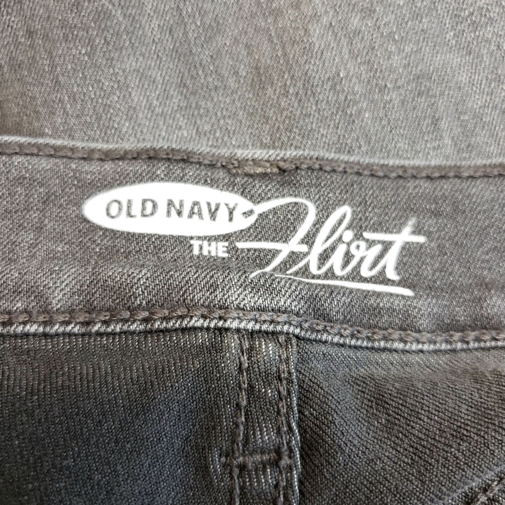 Old Navy VINTAGE Old Navy The Flirt Jeans Womens Skinny Sz 0 Gray Mid Rise 29in Inseam Womens Jeans gray 0 Size 25" / US 0 / IT 36 - 7 Thumbnail