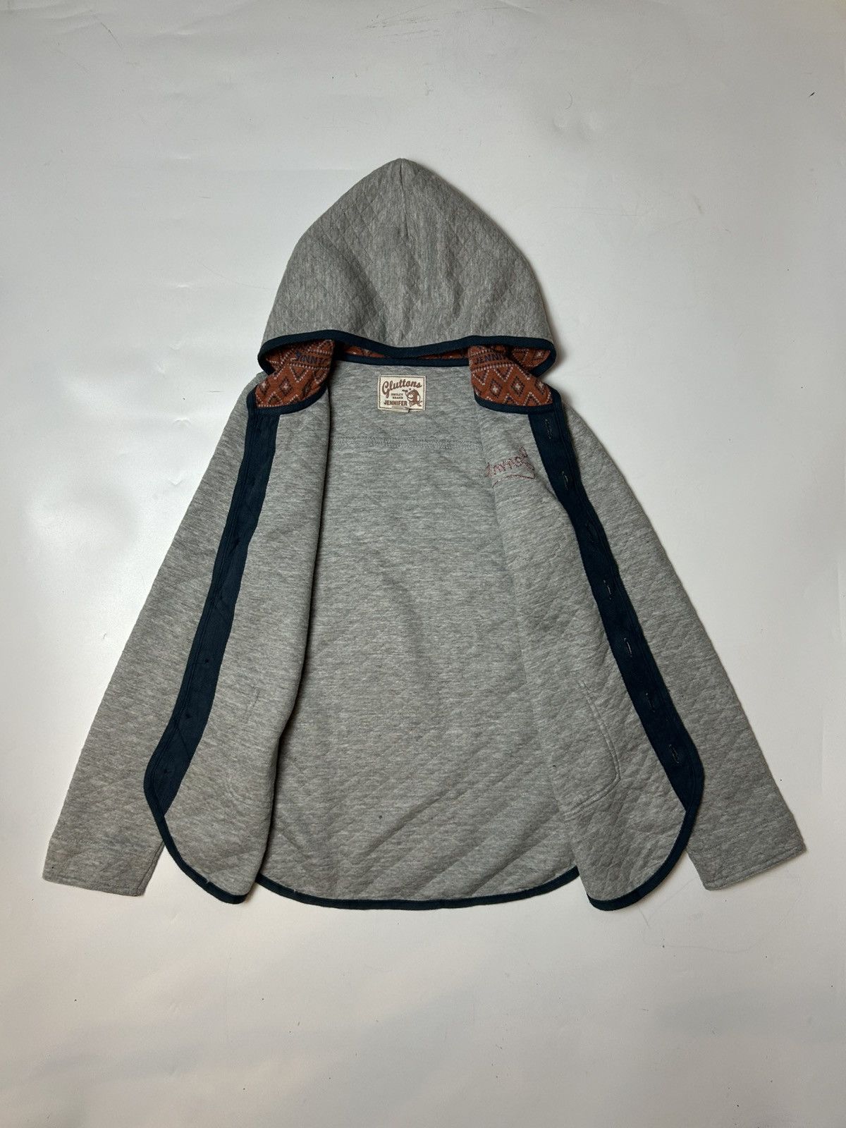 Japanese Brand GLUTTONS JENNIFER HOODIE SWEATER Size ONE SIZE - 2 Thumbnail