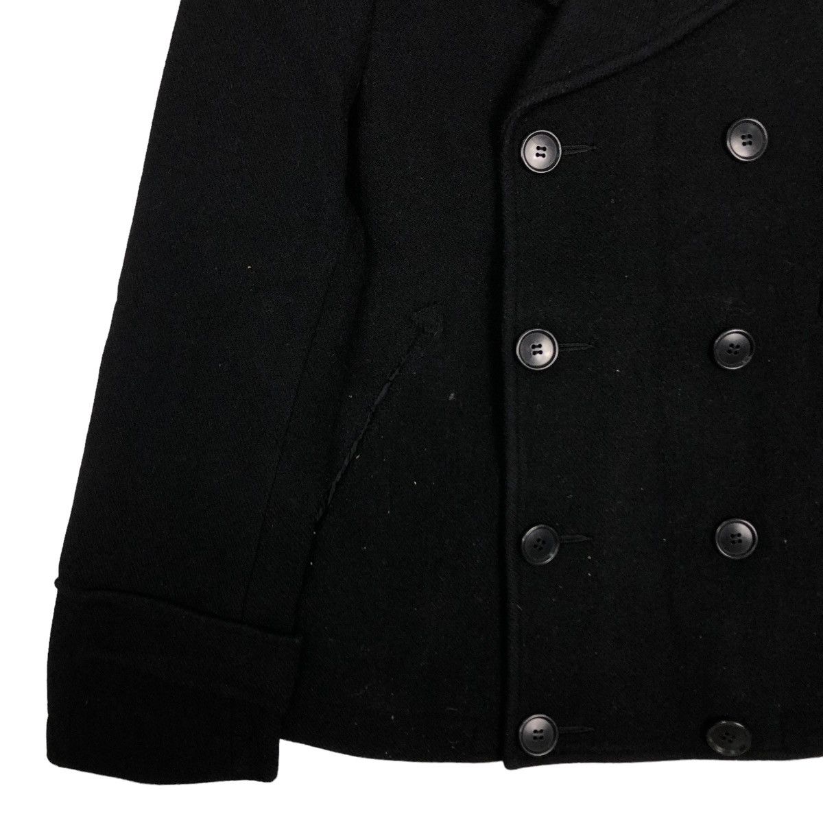 Issey Miyake 🔥Vtg Wool Double Breast Biker Issey Miyake Cabane De Zucca Size US S / EU 44-46 / 1 - 4 Thumbnail