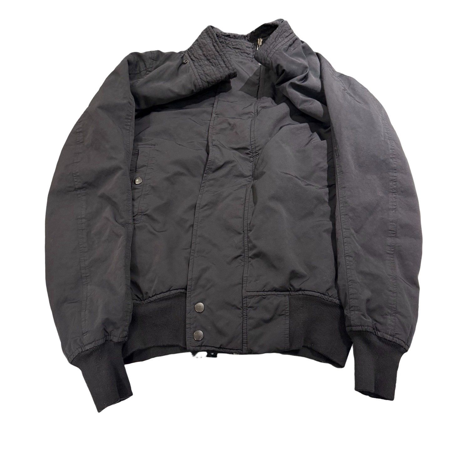 Rick Owens Rick Owens Black Bomber Jacket Size XS Size US XS / EU 42 / 0 - 1 Thumbnail