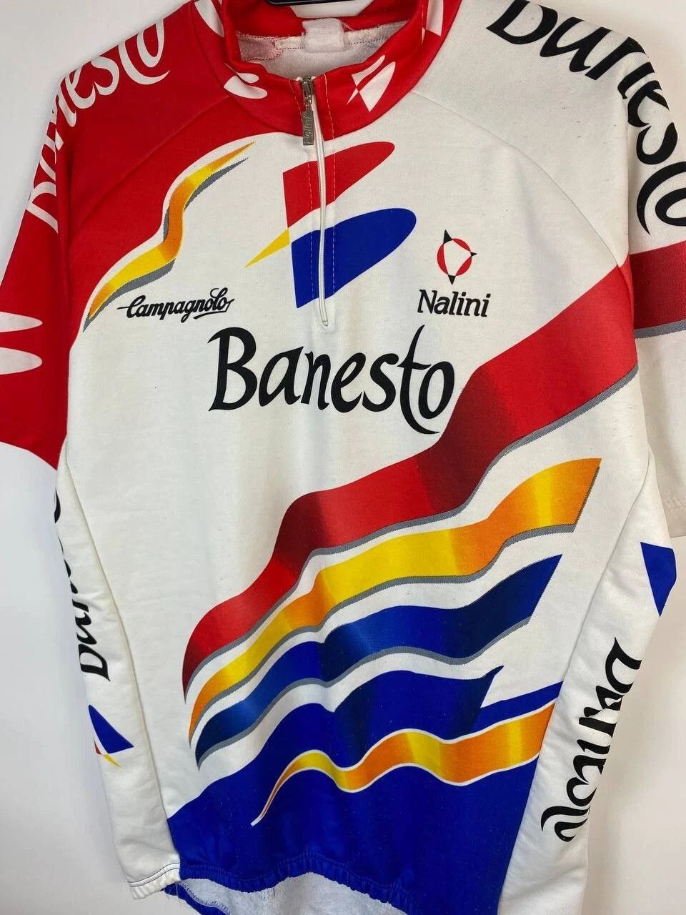 Other Vintage 90's Nalini Banesto Campagnolo Cycling Jersey XL Size US XL / EU 56 / 4 - 6 Thumbnail
