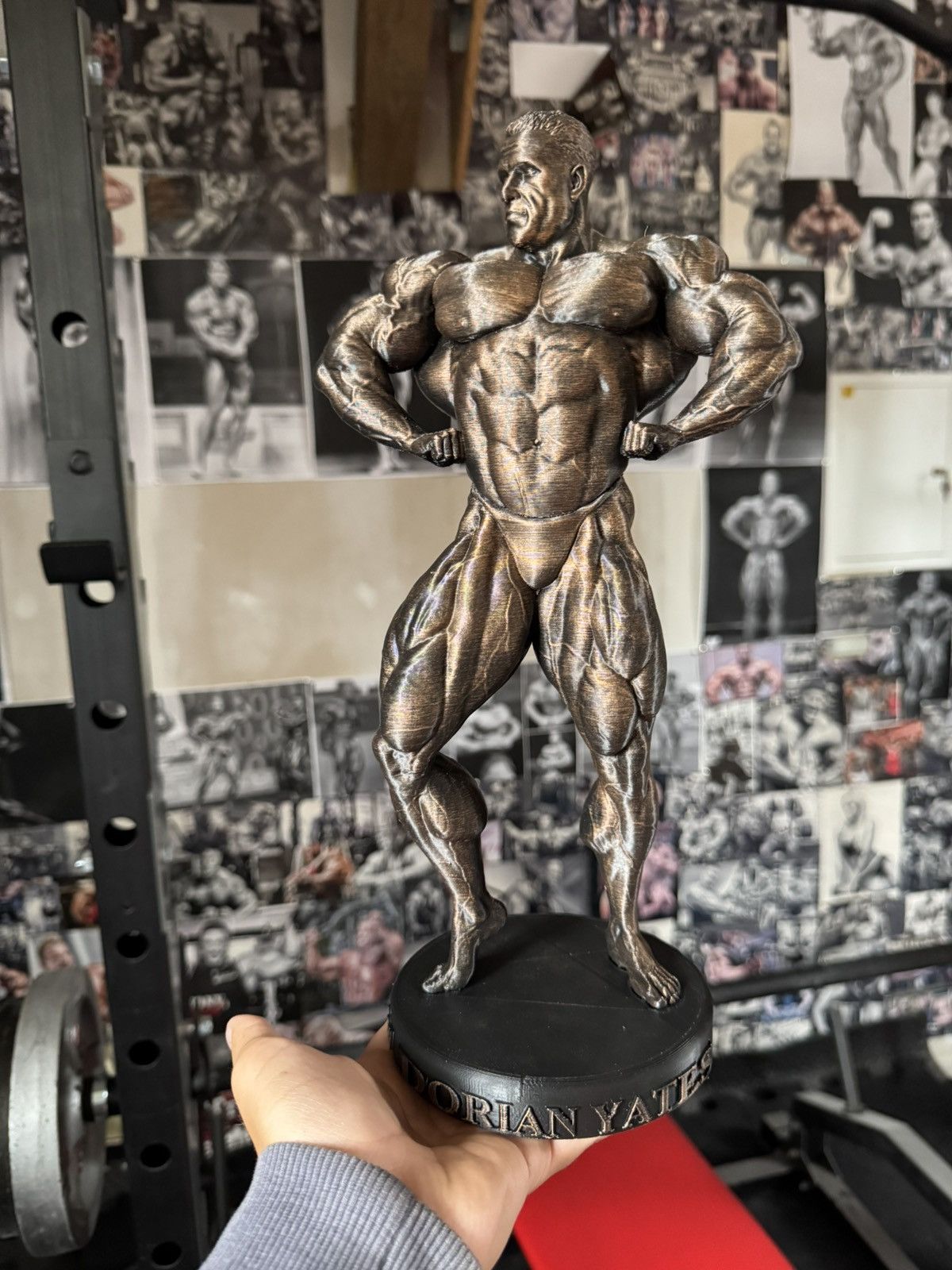 Other Gym statue Dorian Yates Mr Olympia Bodybuilding 34cm Size ONE SIZE - 13 Thumbnail