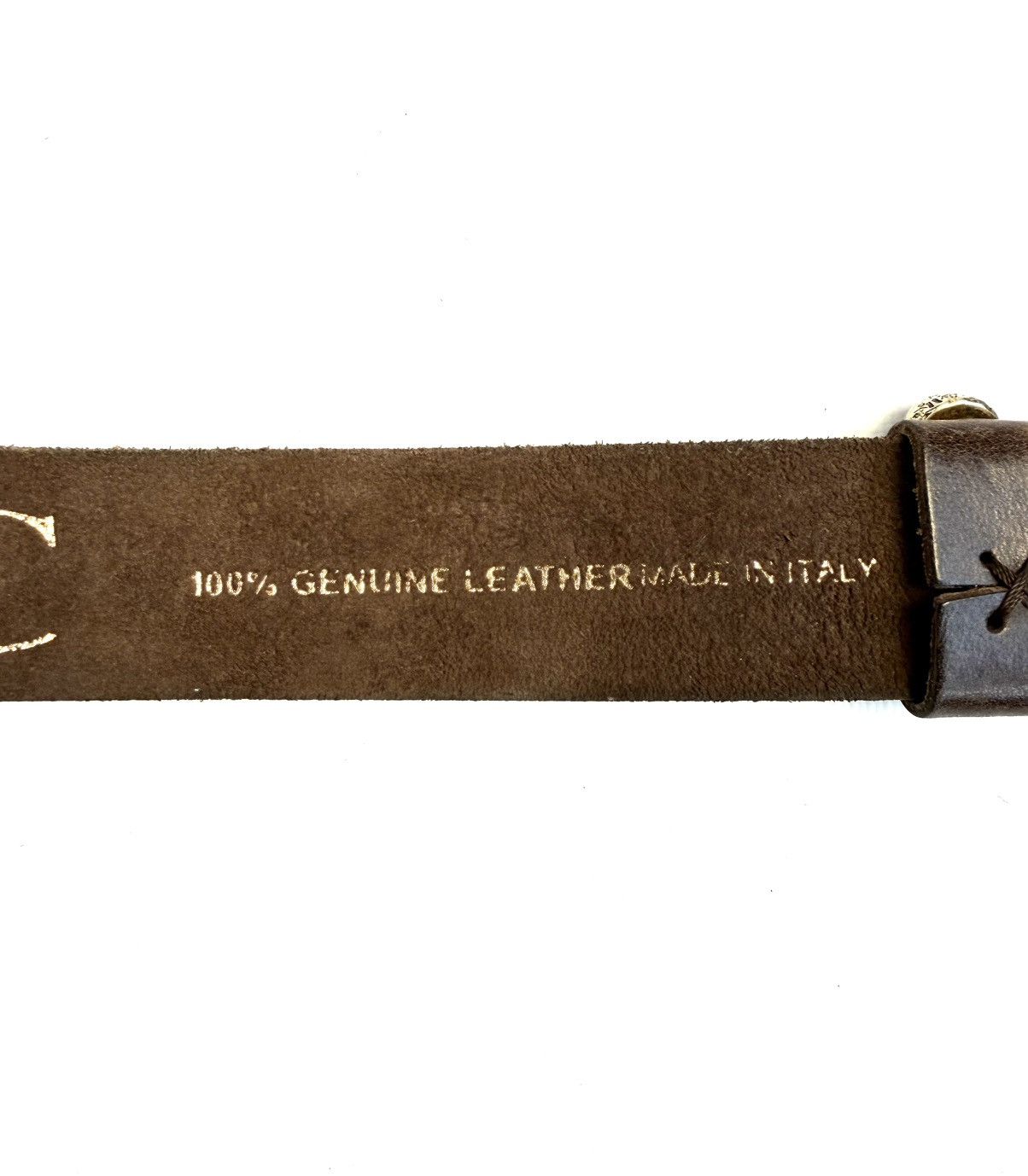 Just Cavalli Just Cavalli Roberto Cavalli Western Leather Belt Buckle Size 32 - 14 Thumbnail