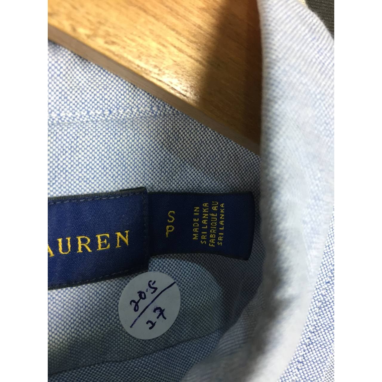 Ralph Lauren × Vintage Vtg Ralph Lauren Nautical Embroidered Oxford Shirt Size US S / EU 44-46 / 1 - 9 Thumbnail