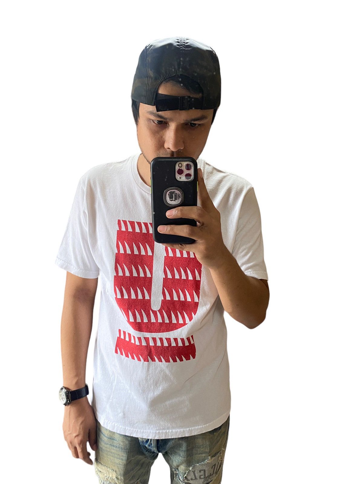 Jun Takahashi × Skoloct × Undercover Classic x Undercover Scoloct Rabbit Tee Spell Out Big Logo Size US M / EU 48-50 / 2 - 11 Thumbnail