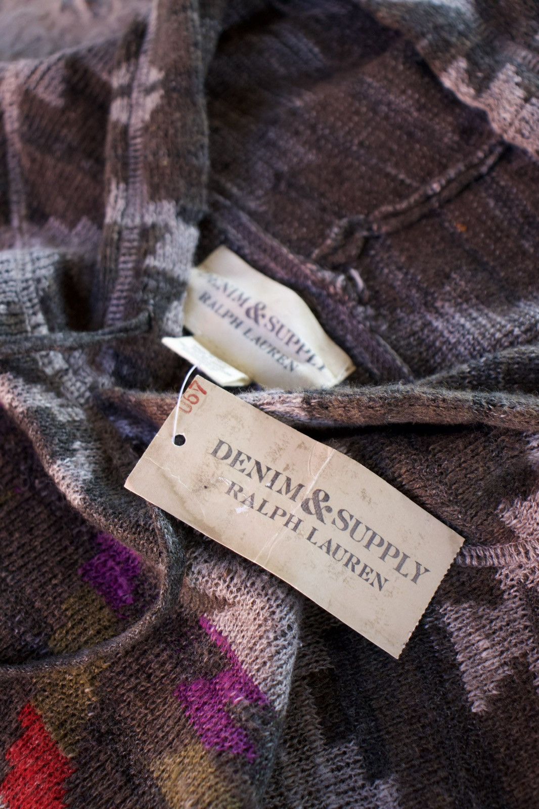 Denim & Supply Ralph Lauren Denim & Supply Ralph Lauren Aztec Native Knit Hoodie (2010s) Size US M / EU 48-50 / 2 - 12 Thumbnail