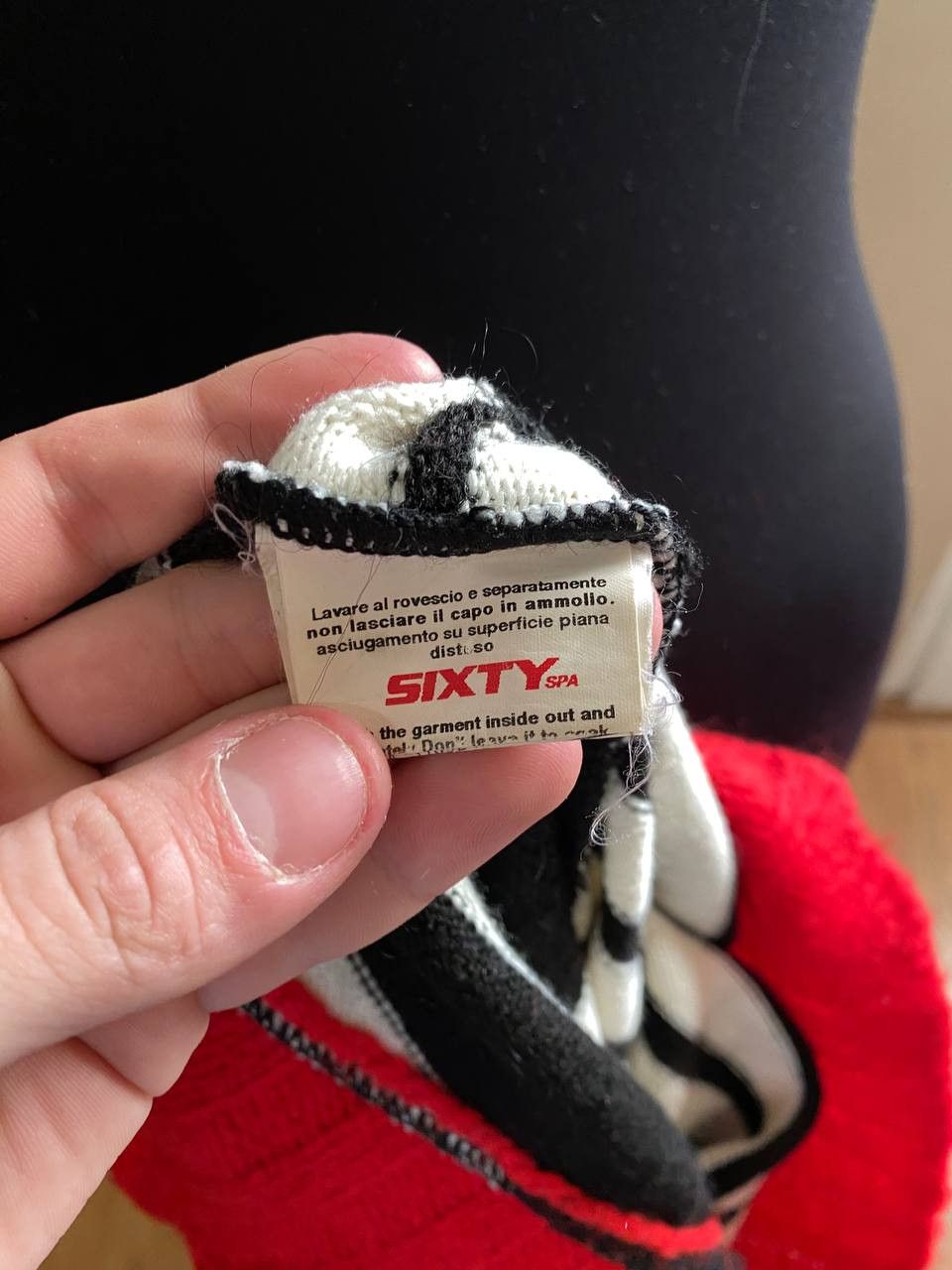 Miss Sixty MISS SIXTY Wool Blend Knit Sweater Cut-Out Waist Ring Detail Size L / US 10 / IT 46 - 8 Thumbnail