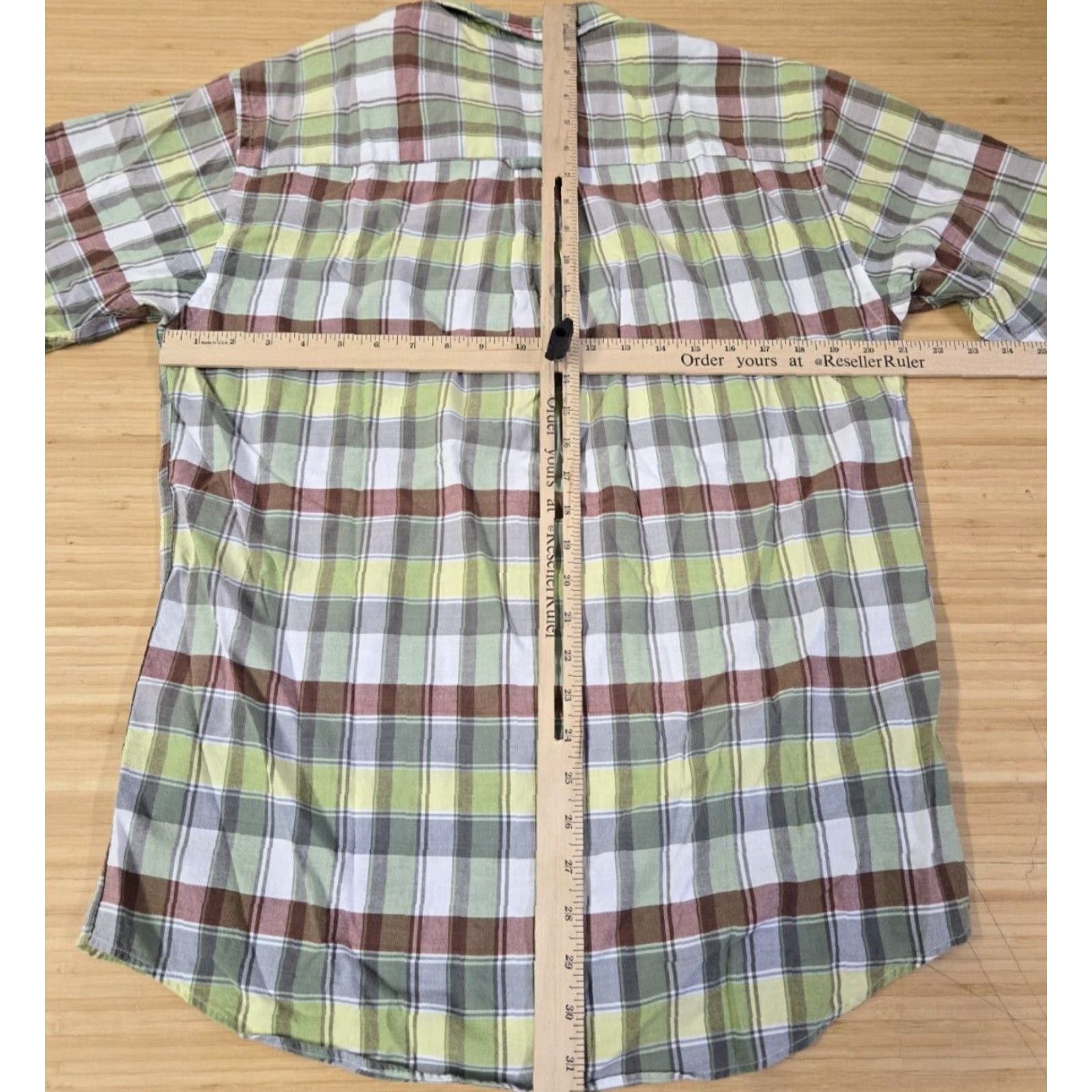 Pendleton Pendleton Shirt Mens Medium Green Plaid Short Sleeve Button Up Casual Wave Size US M / EU 48-50 / 2 - 6 Thumbnail