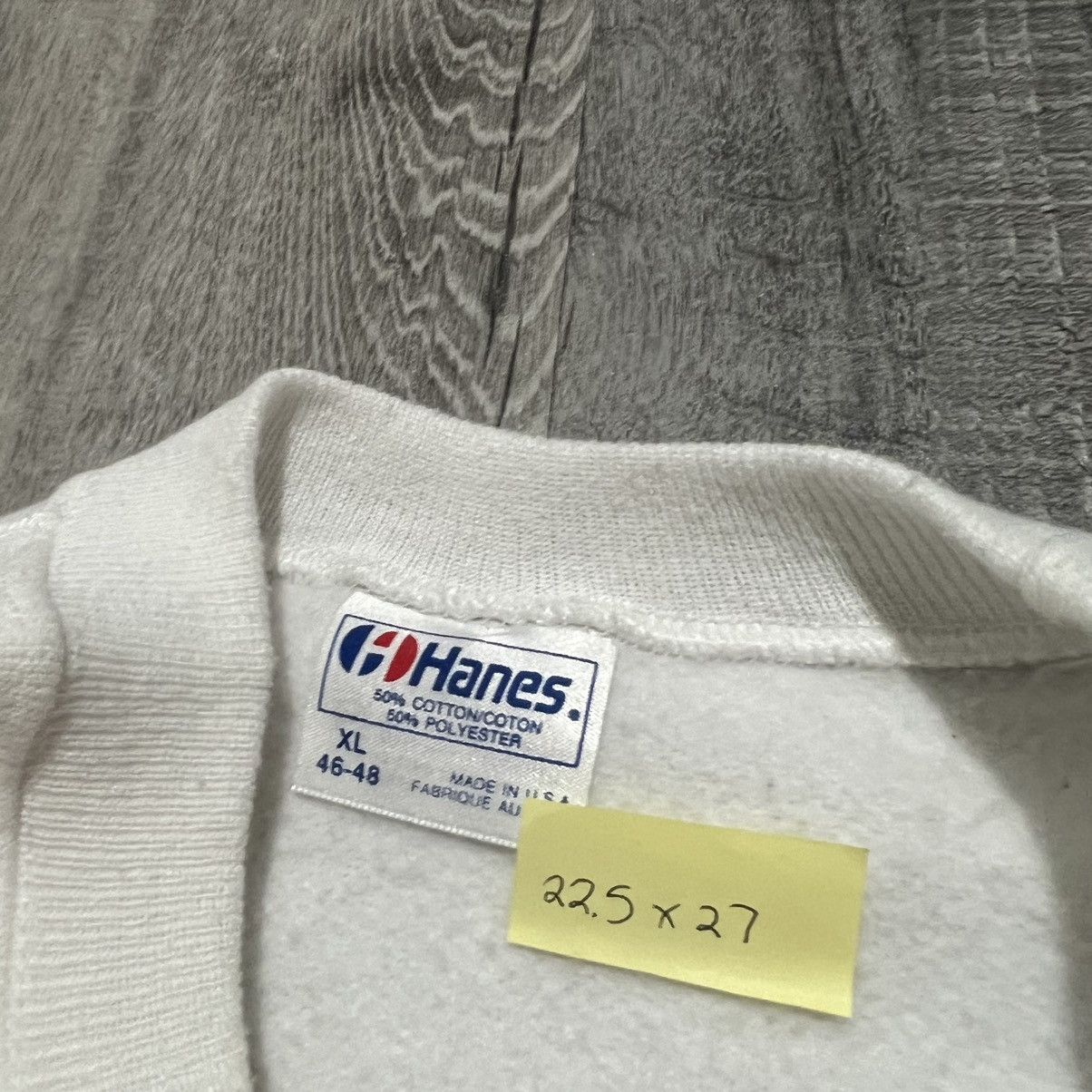 Hanes × Vintage VTG 1980s Teachers Are Never Appreciated White Sweatshirt Size XL / US 12-14 / IT 48-50 - 5 Thumbnail