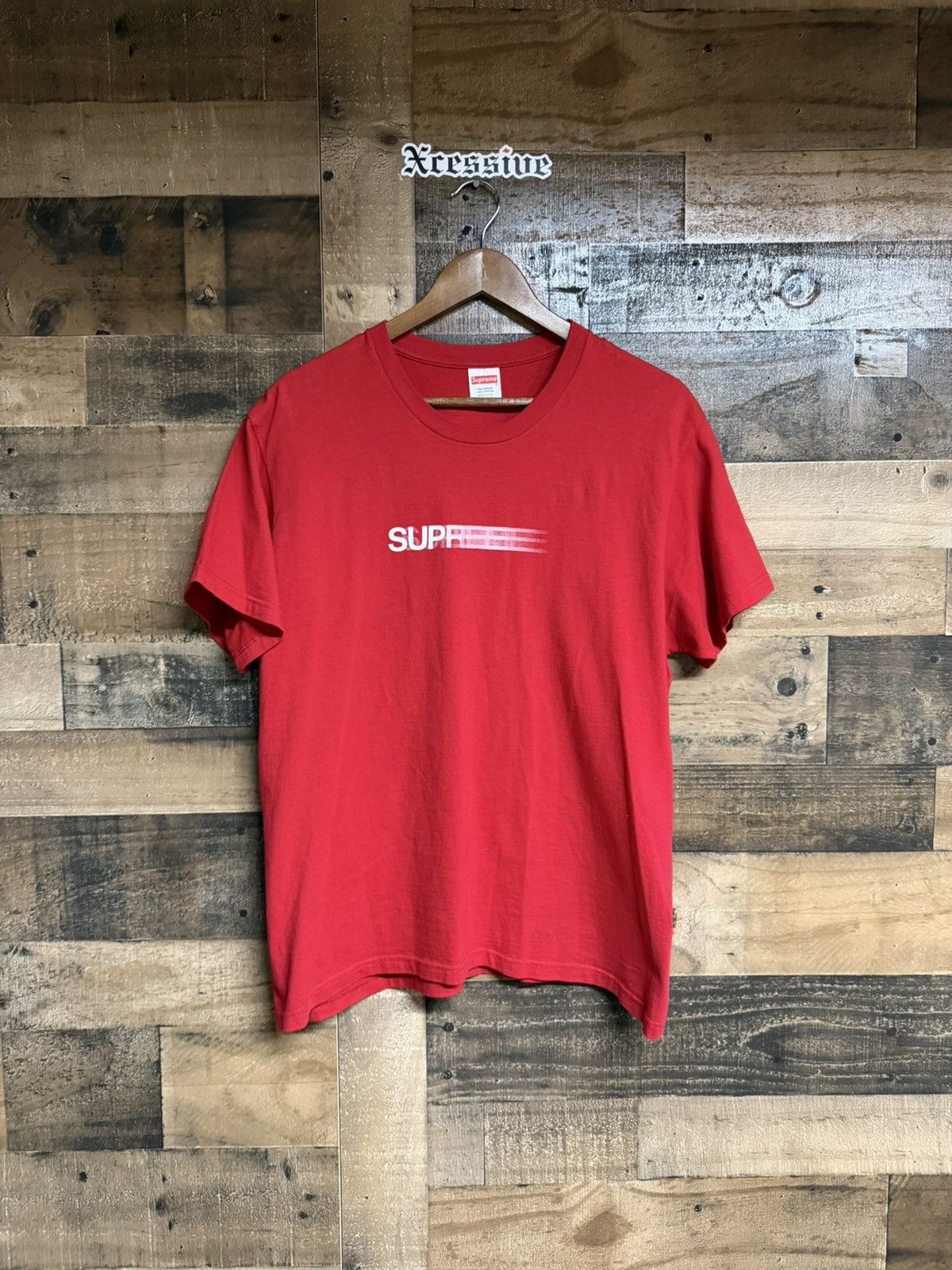 Supreme Supreme motion logo tee | Grailed