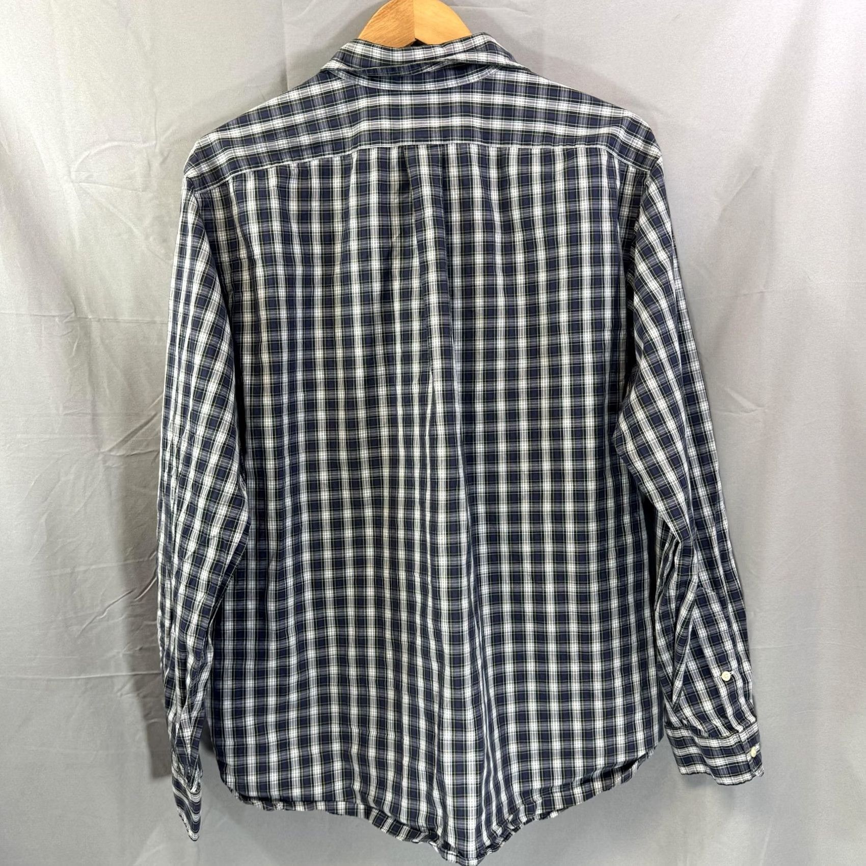 Ralph Lauren Ralph Lauren Shirt Mens XL Blue Green Plaid Classic Fit Button-Down Size US XL / EU 56 / 4 - 2 Thumbnail
