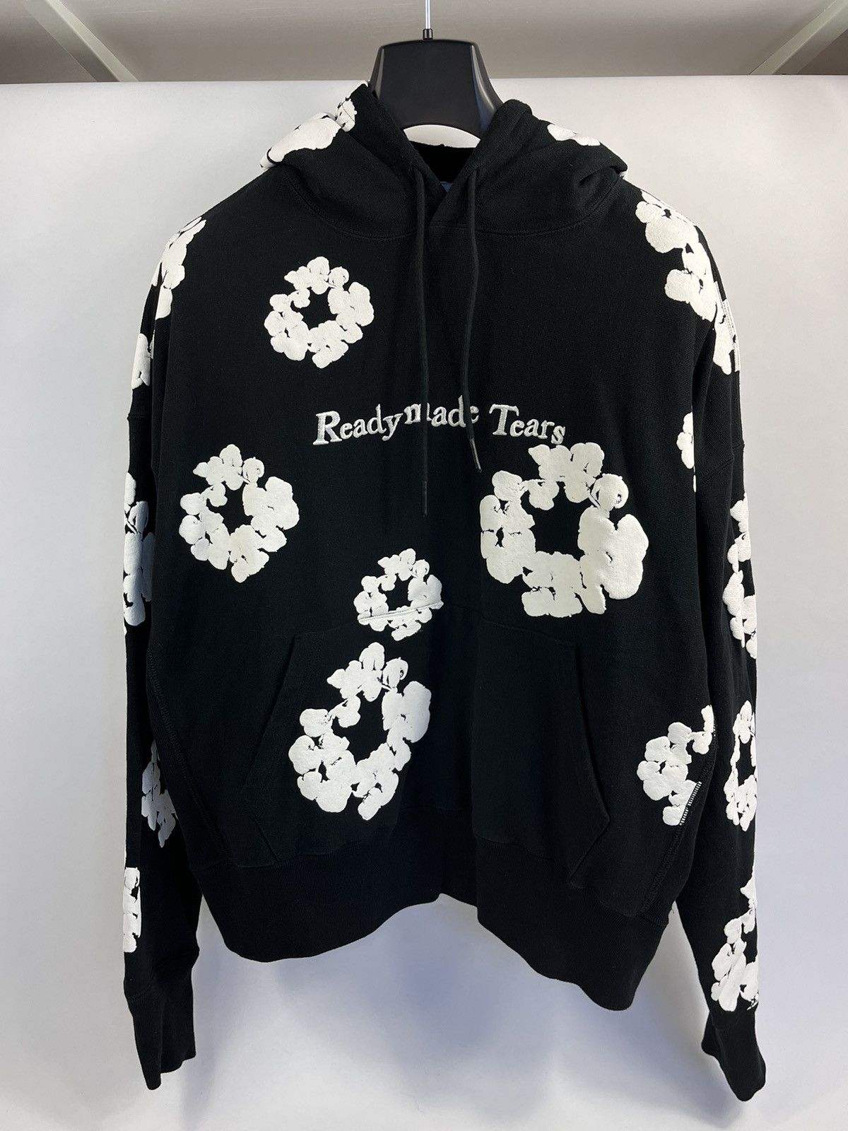 DENIM TEARS × READYMADE LOGO EMBROIDERED HOODIE Size US L / EU 52-54 / 3 - 1 Thumbnail