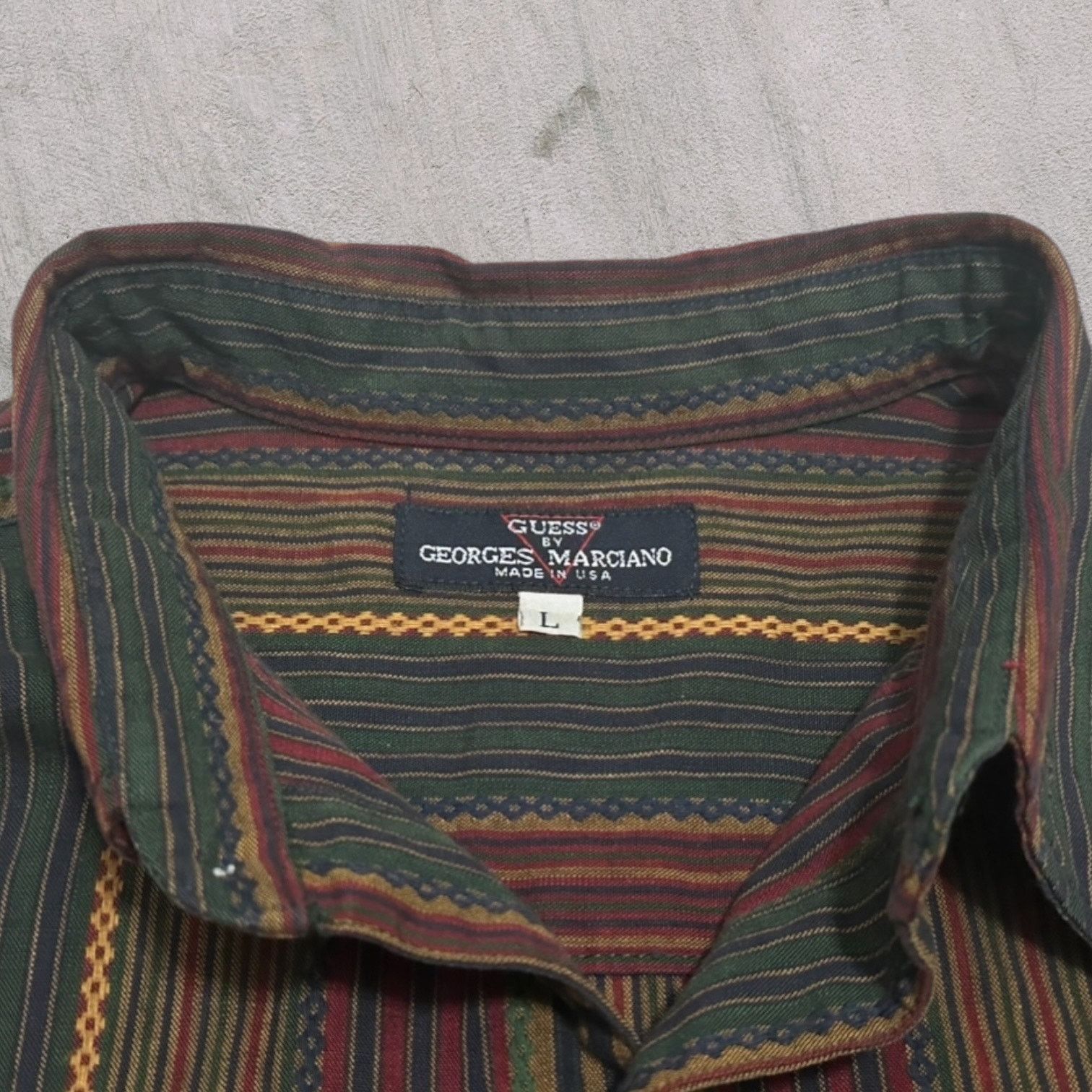 Guess Guess long sleeve fall colors Size US L / EU 52-54 / 3 - 3 Thumbnail